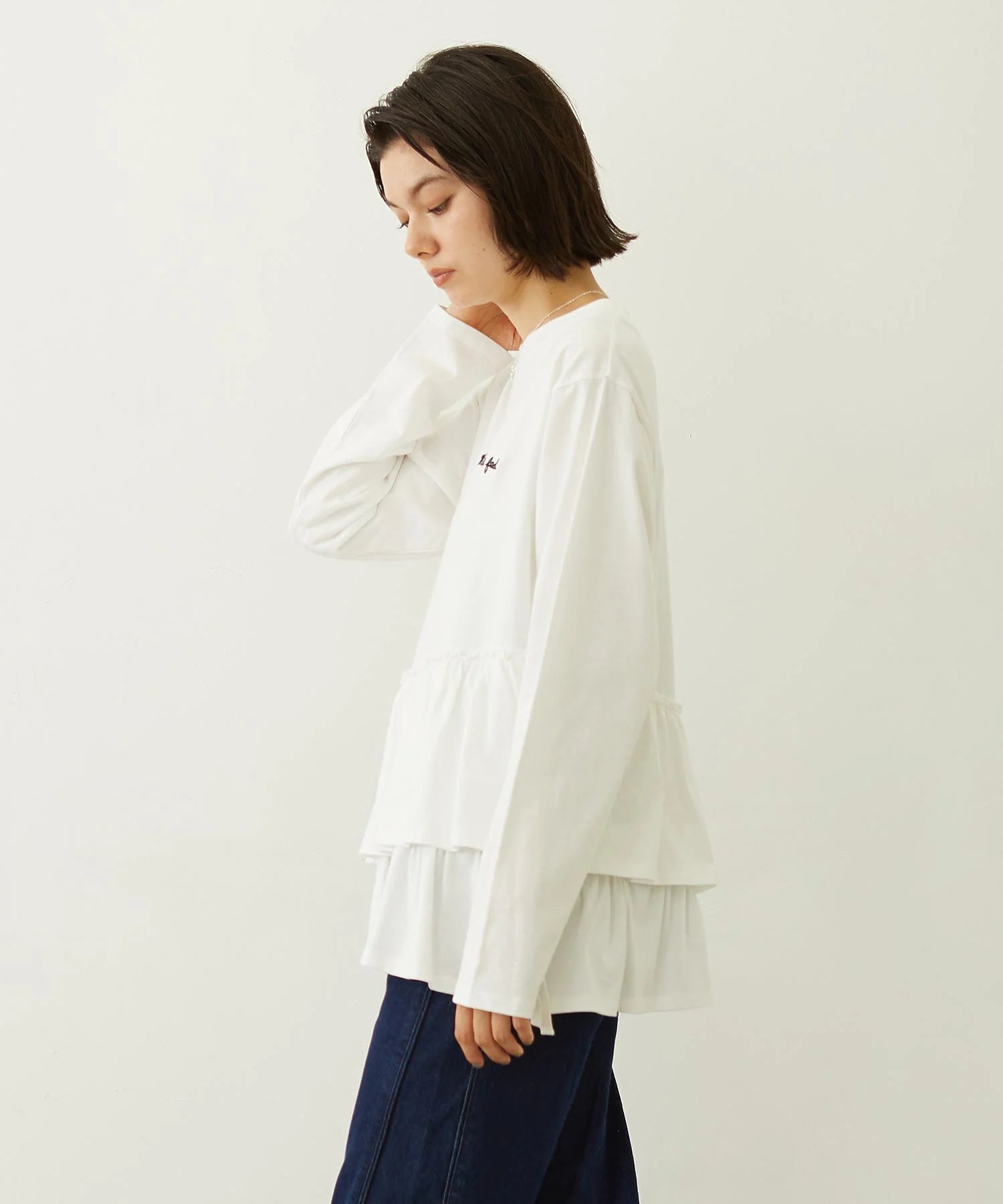 ASYMMETRIC FRILL TOP - Image 7