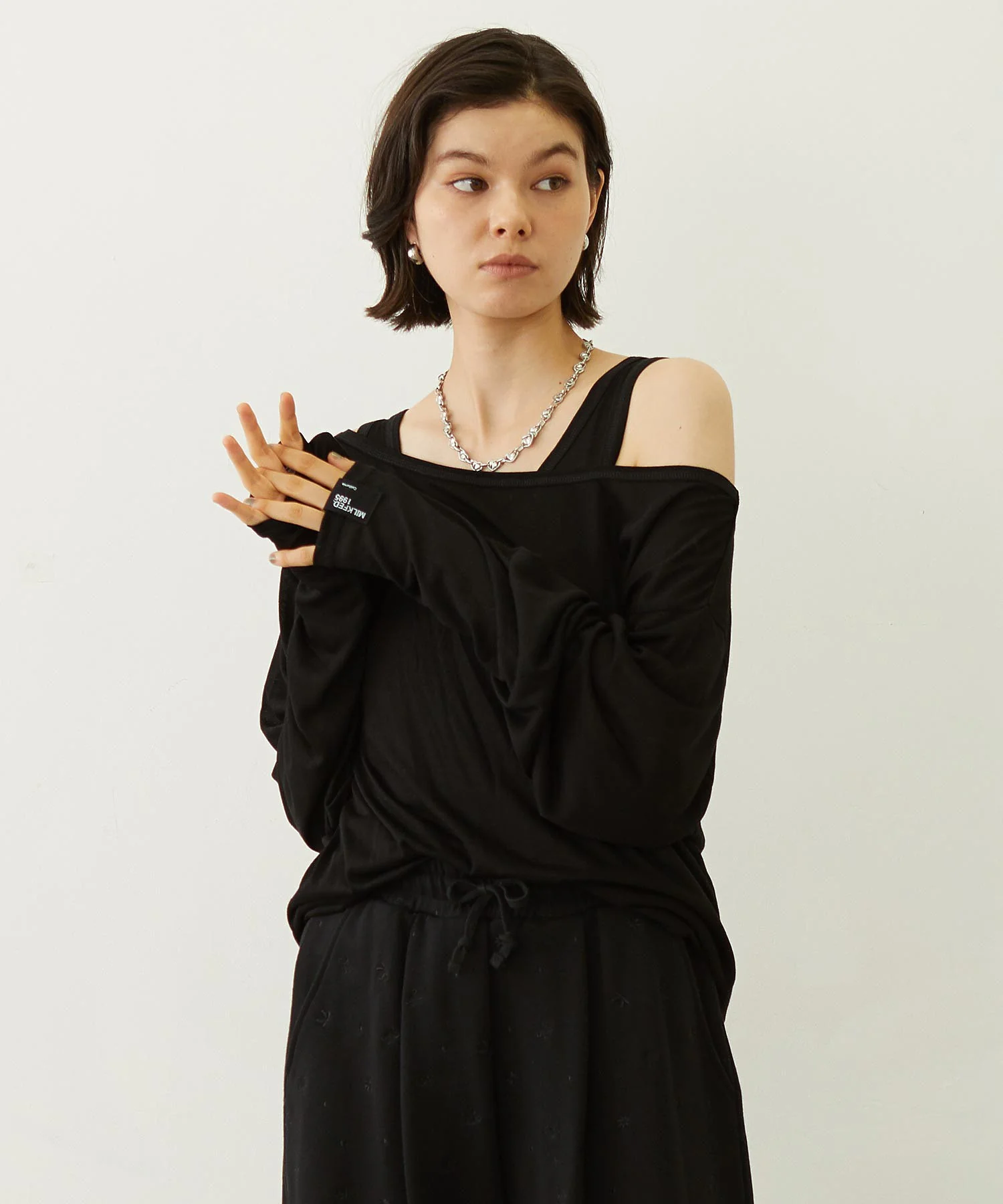 LAYERED LOOK L/S TOP - Image 4