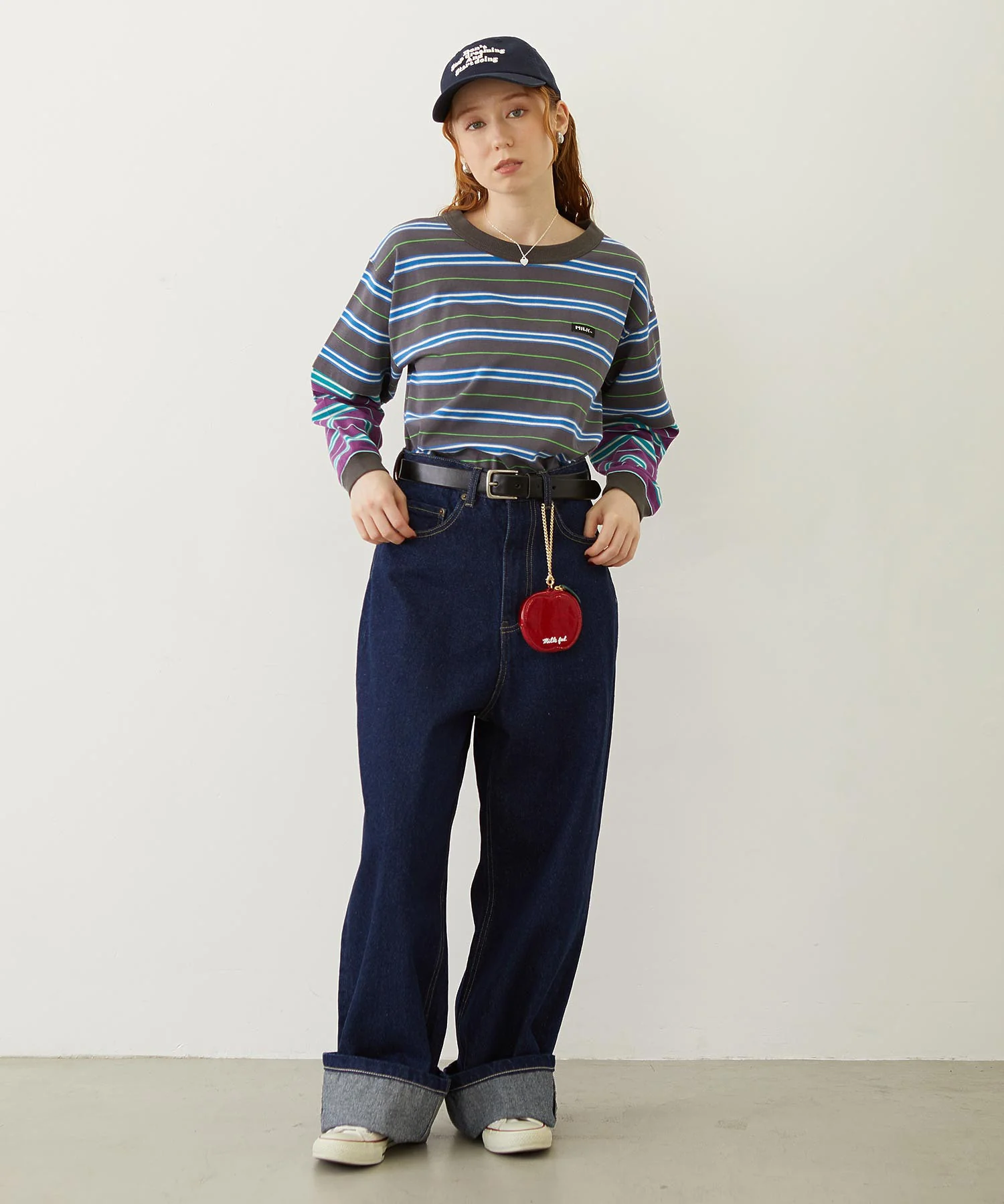 LAYERED LOOK STRIPED TOP - Image 13
