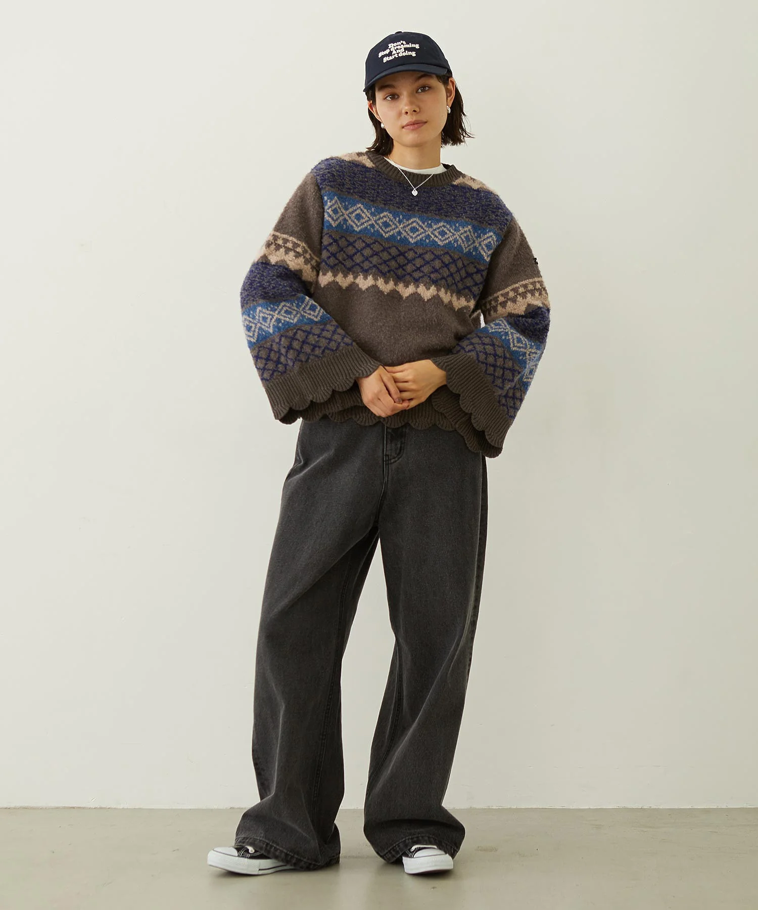 PATTERNED KNIT TUNIC - Image 17
