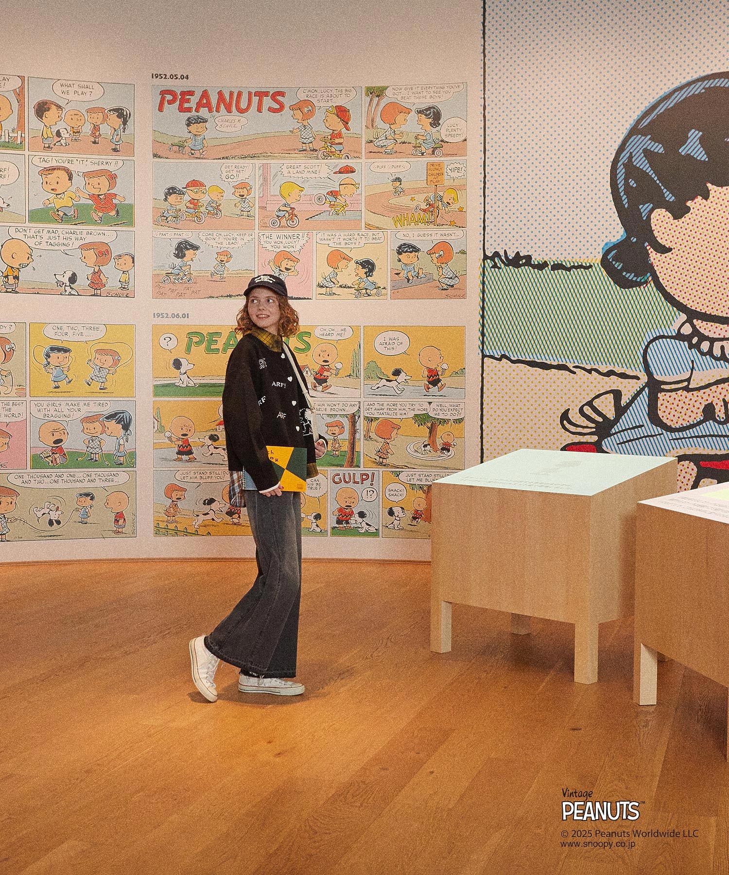 MILKFED. × PEANUTS KNIT CARDIGAN - Image 14