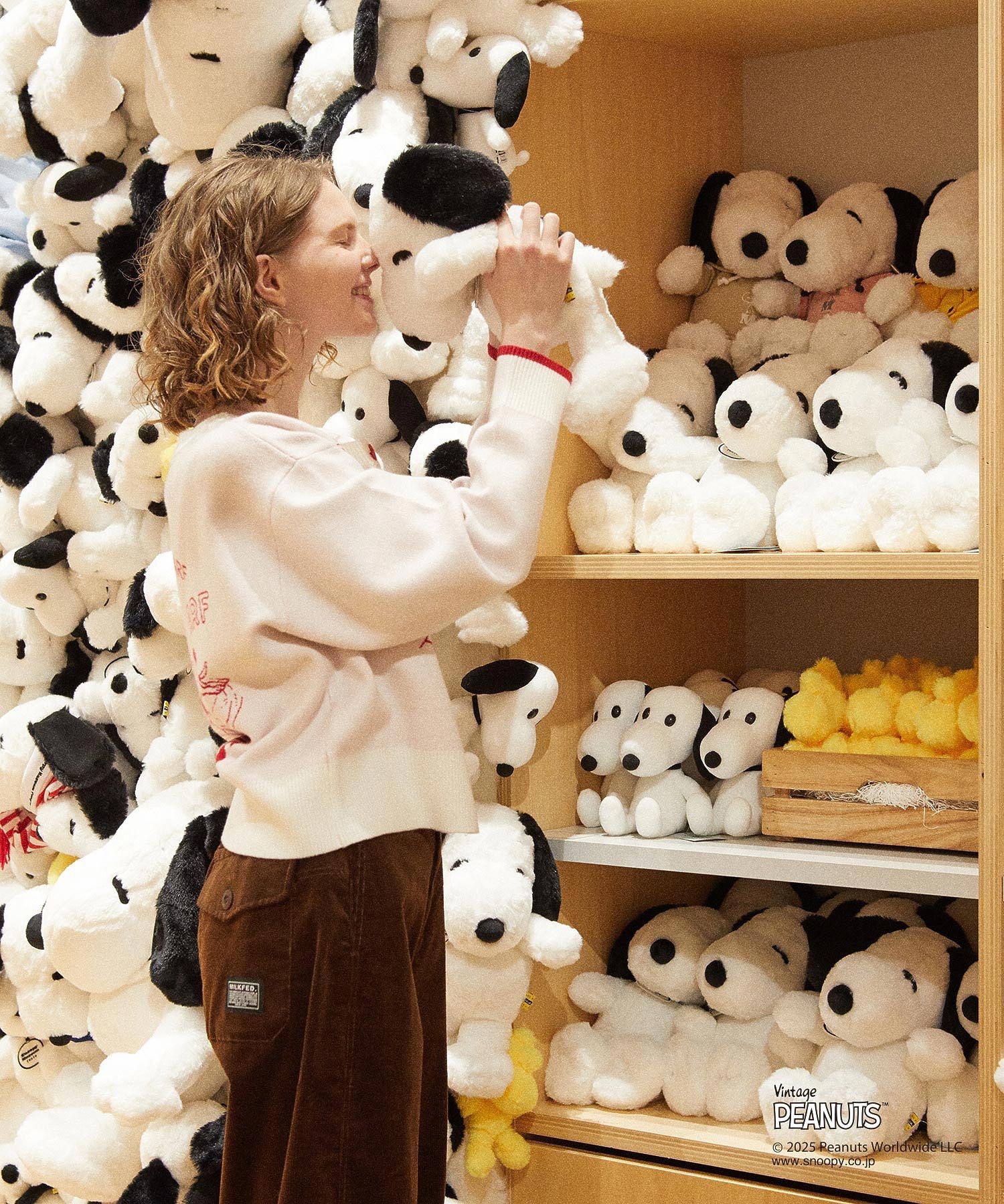 MILKFED. × PEANUTS KNIT CARDIGAN - Image 30
