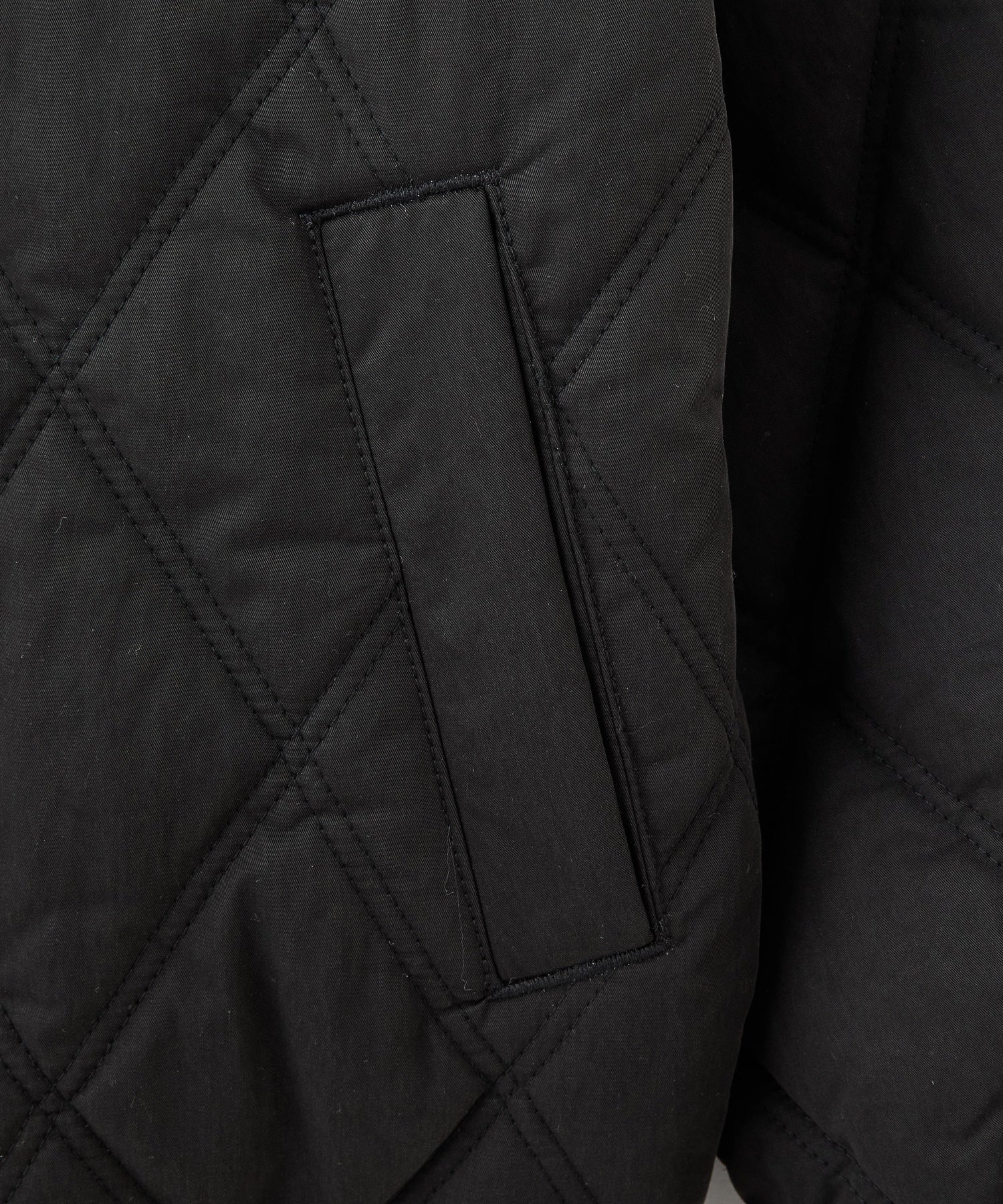 SATIN LOGO PATCH QUILTED JACKET - Image 62