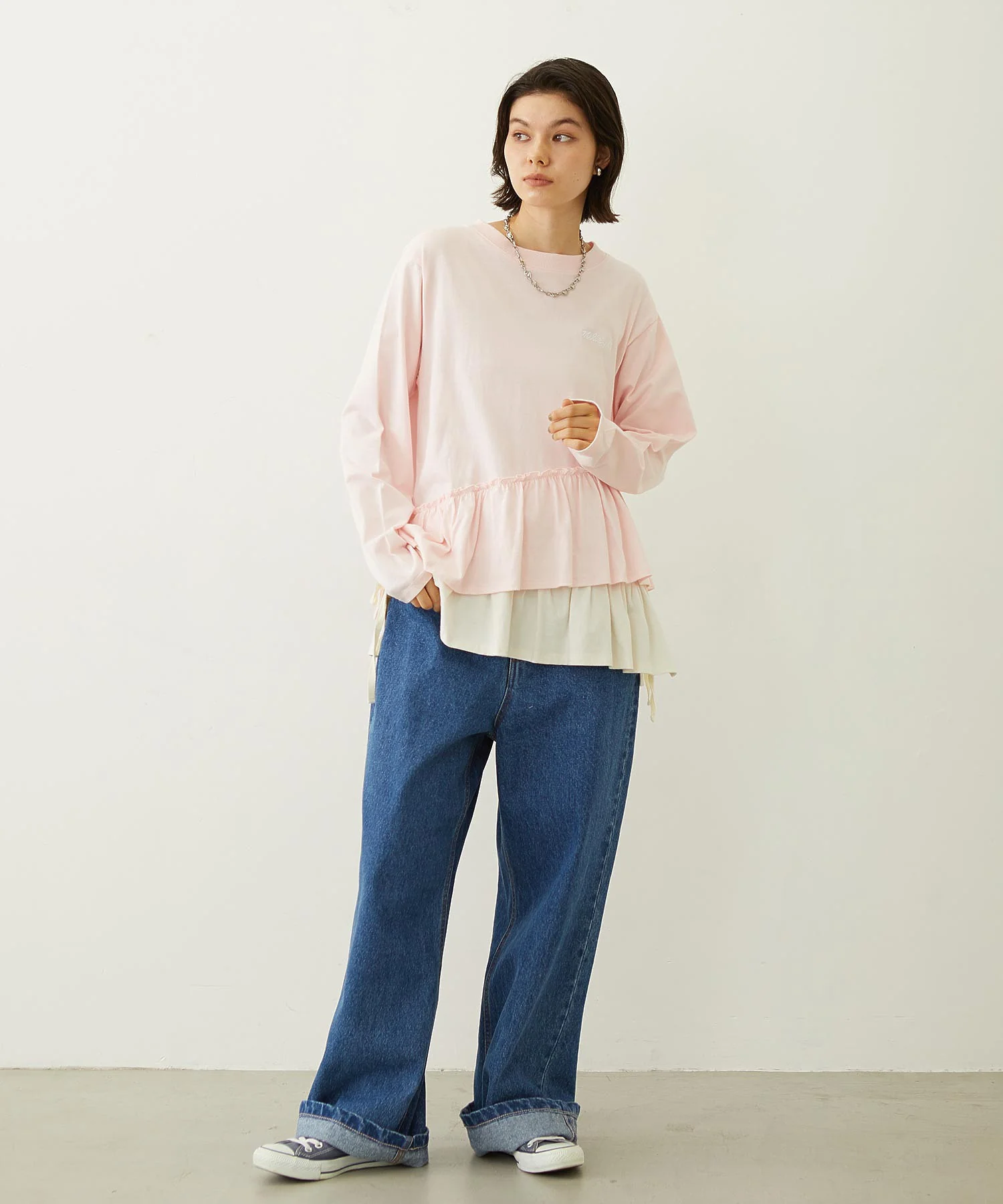 BOYFRIEND LOOSE DENIM PANTS - Image 24