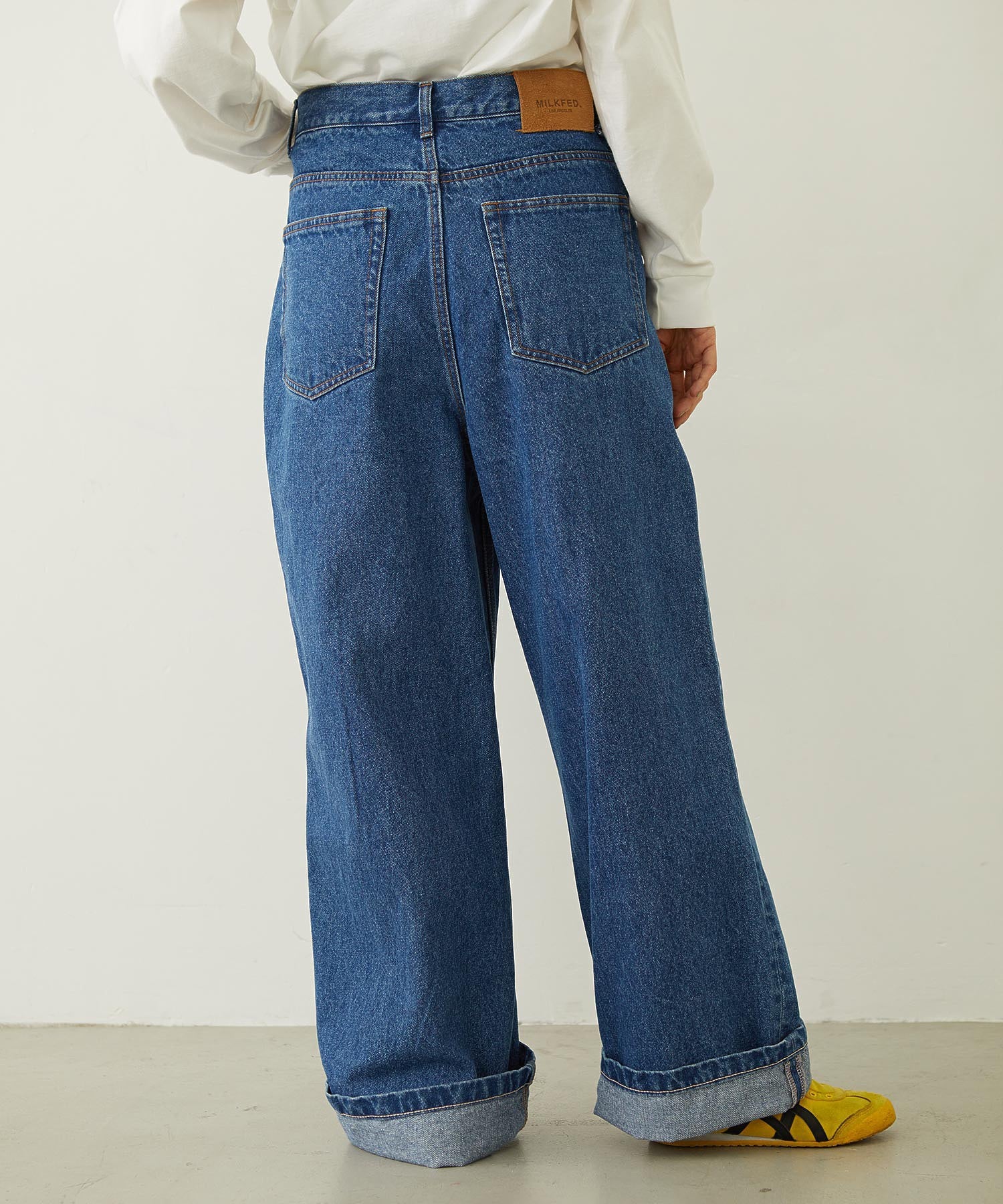 BOYFRIEND LOOSE DENIM PANTS - Image 9