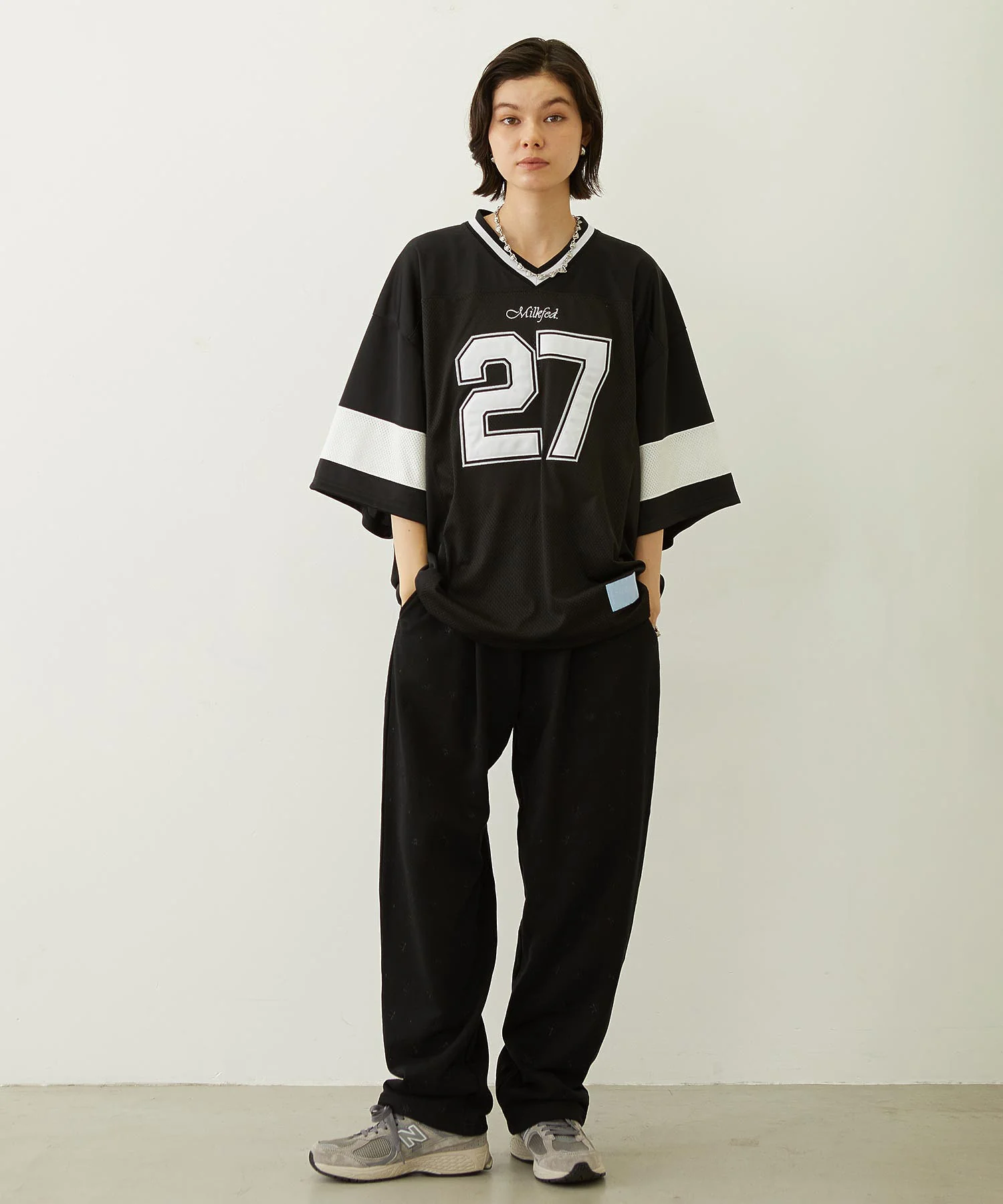 EMBROIDERY TUCK SWEAT PANTS - Image 25