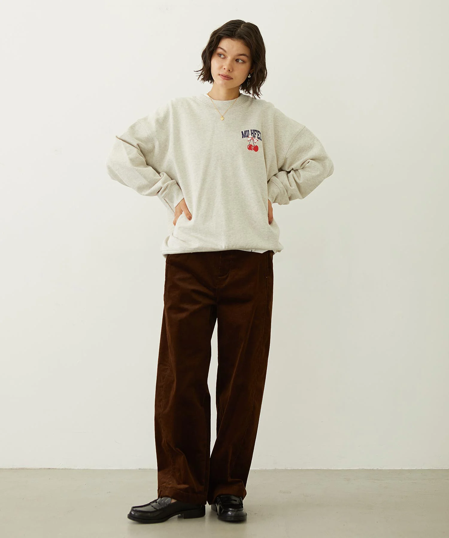 WORK STYLE CORDUROY PANTS - Image 12