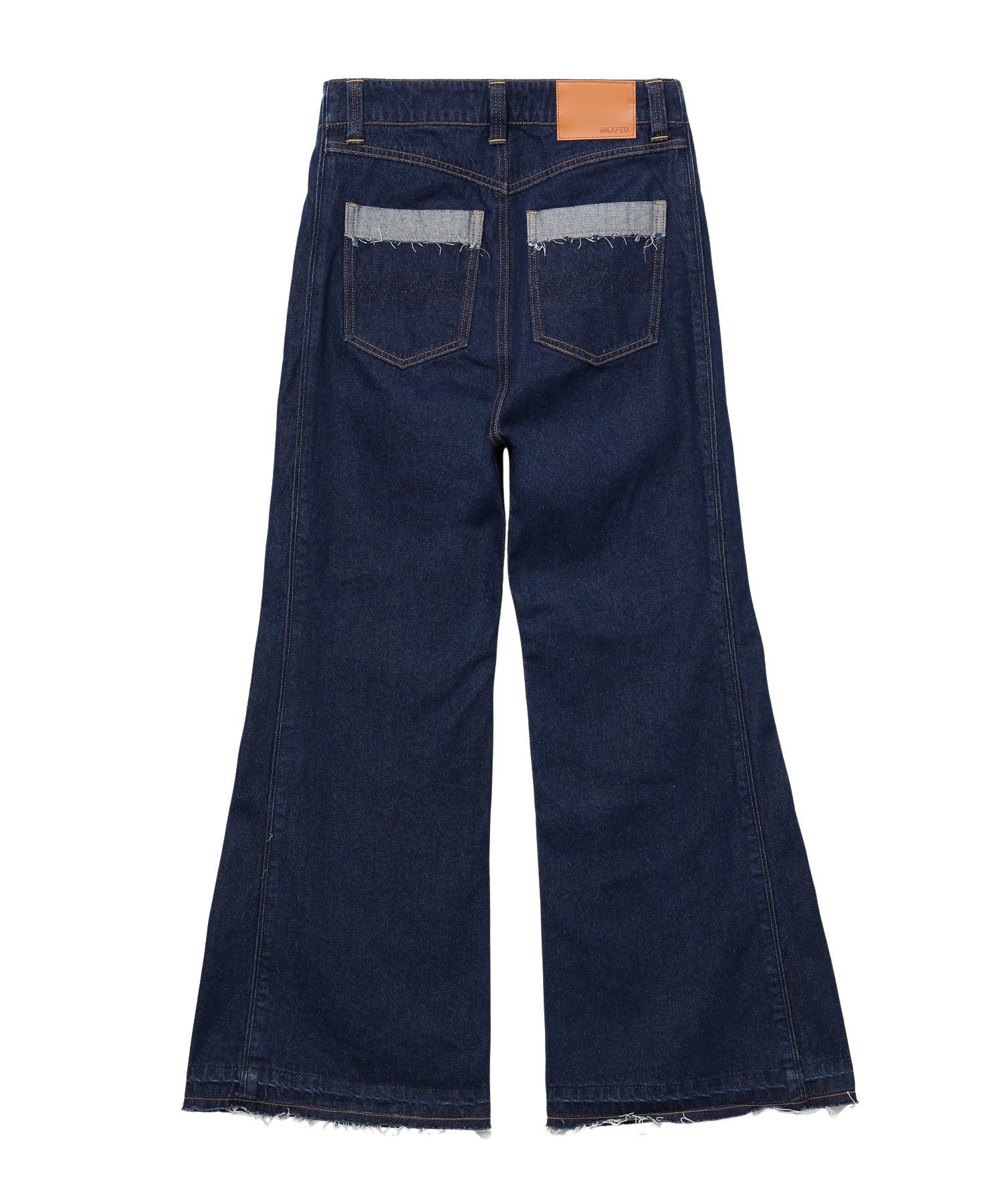 FLARED DENIM PANTS - Image 55