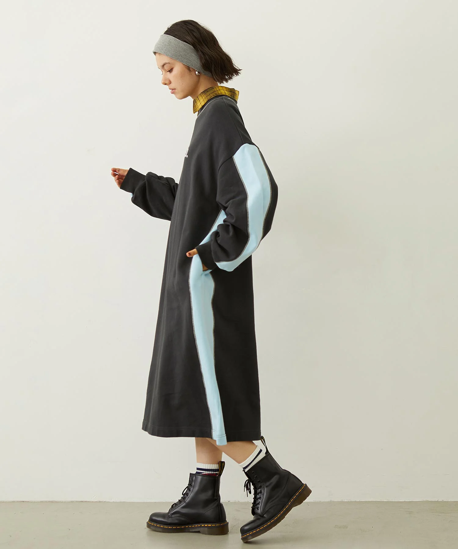 SIDE LINE SWEAT DRESS - Image 29