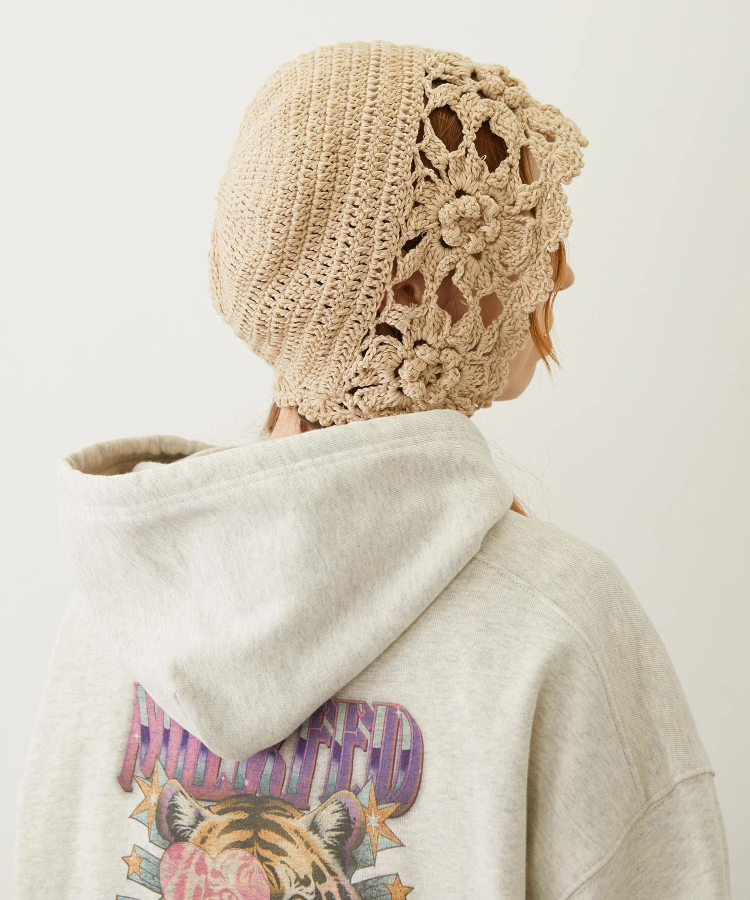 FLOWER KNIT BONNET - Image 14