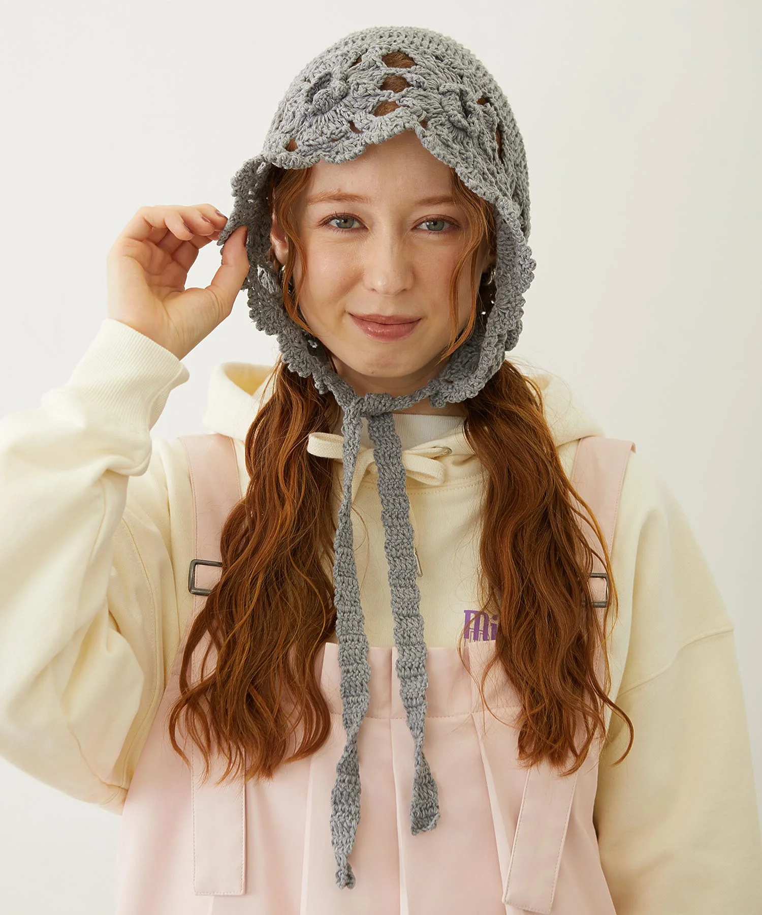 FLOWER KNIT BONNET - Image 22