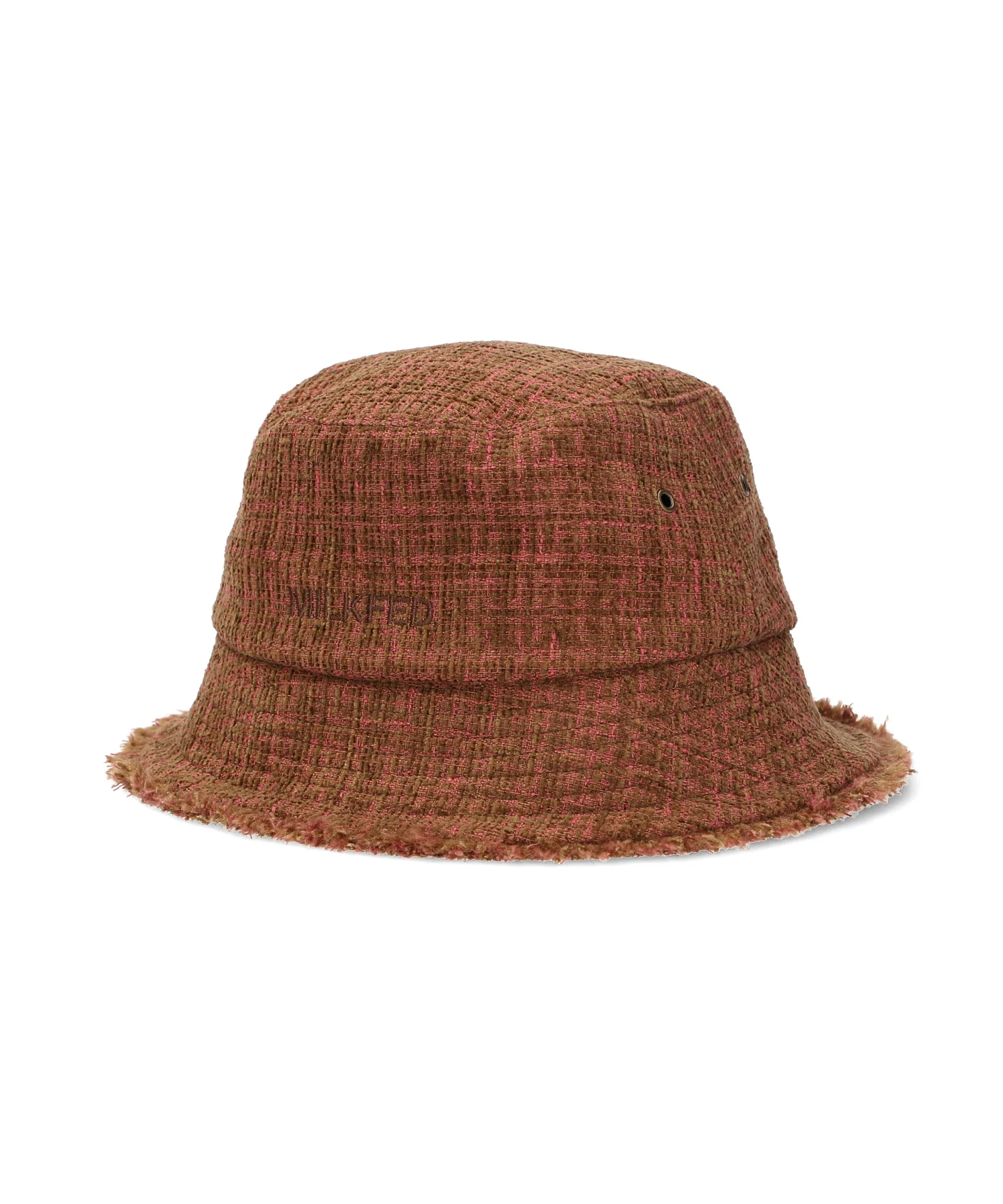 TWEED FRINGE BUCKET HAT - Image 28