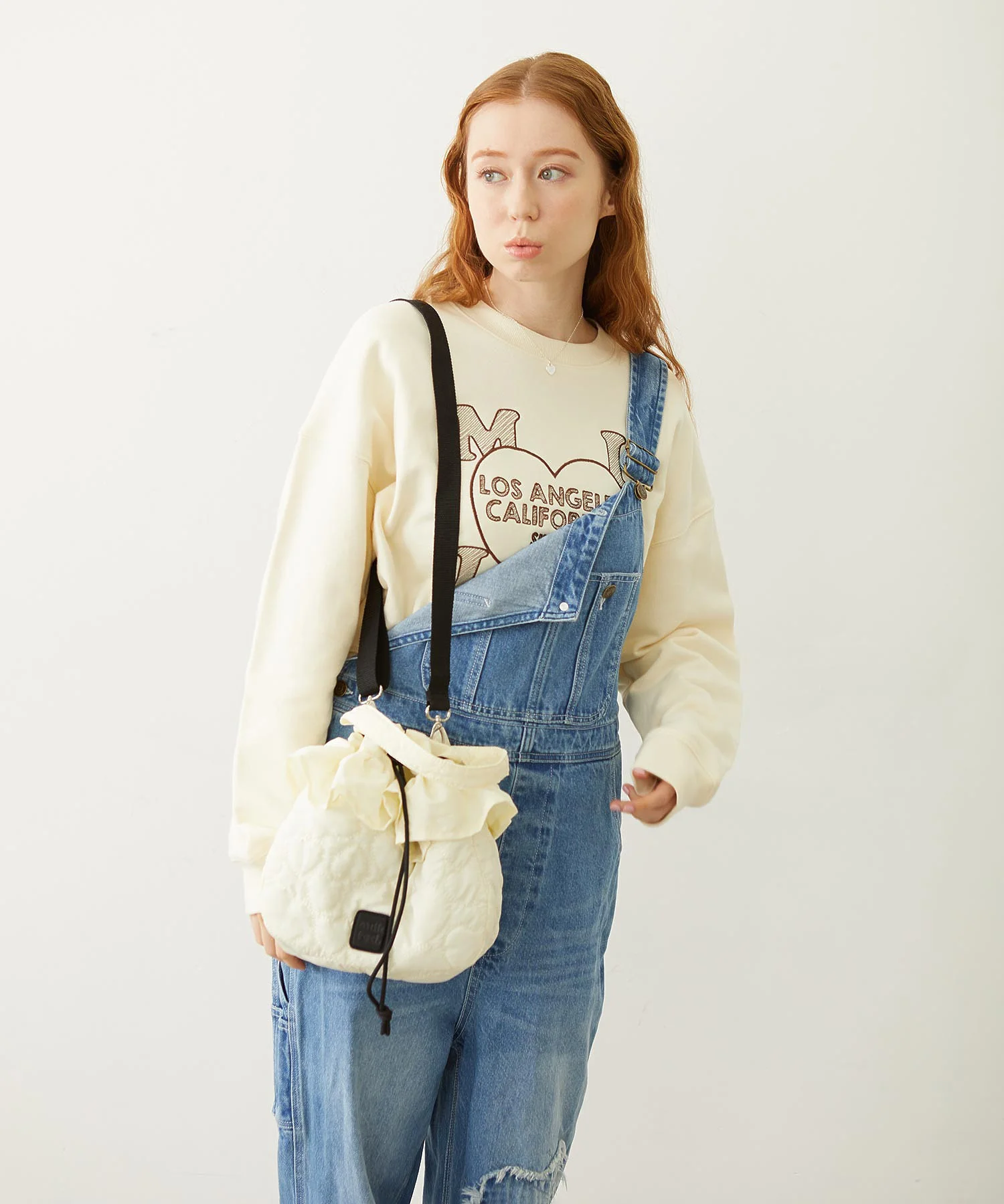 HEART QUILTED DRAWSTRING BAG - Image 23
