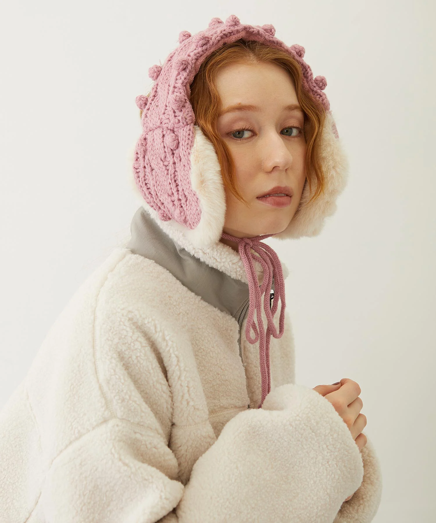 CABLE KNIT EARMUFFS - Image 35