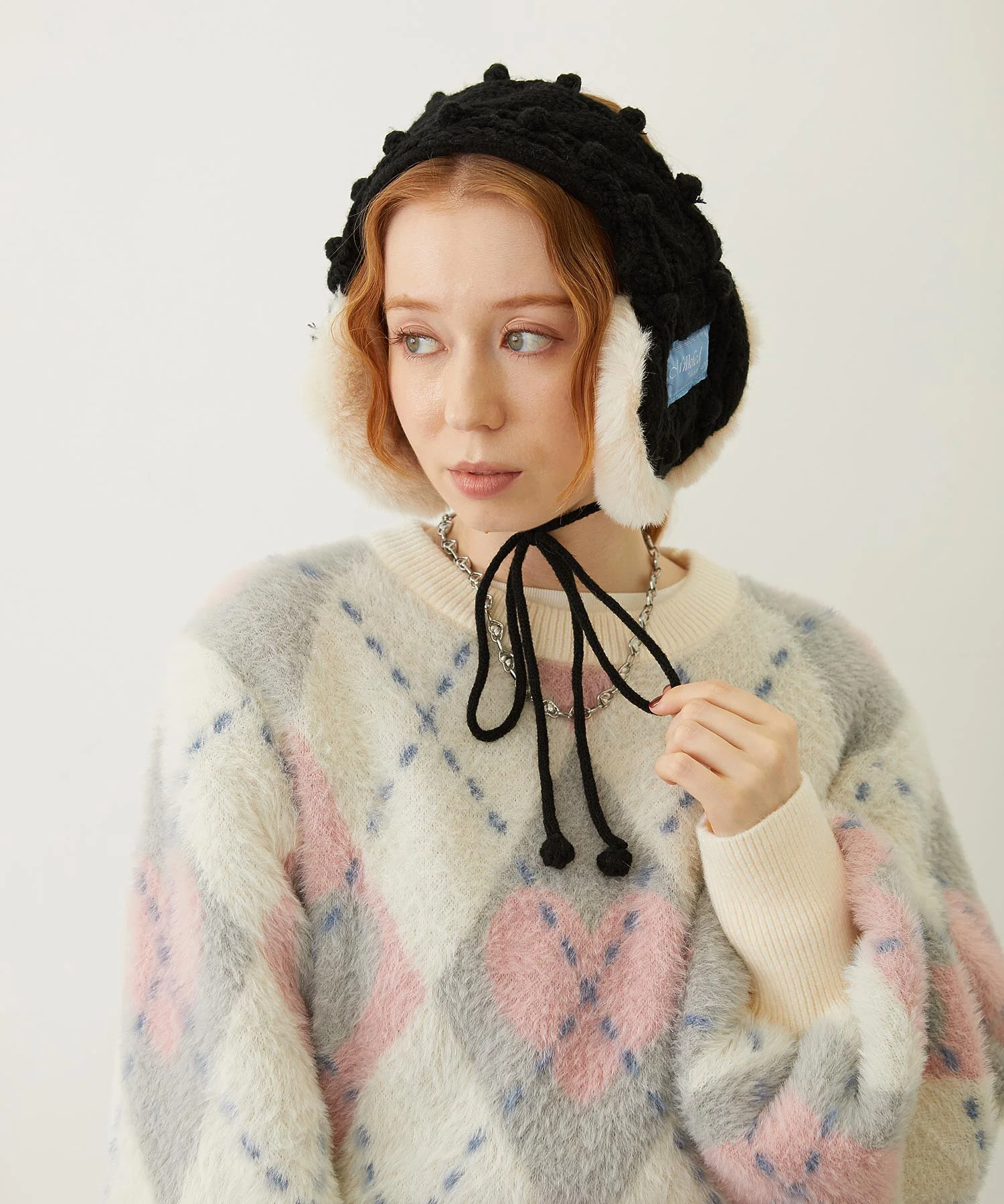 CABLE KNIT EARMUFFS - Image 44