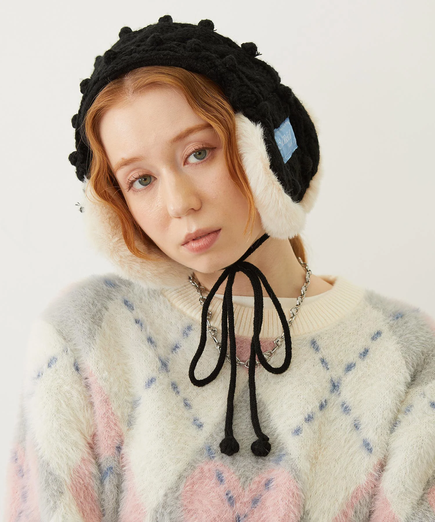 CABLE KNIT EARMUFFS - Image 45