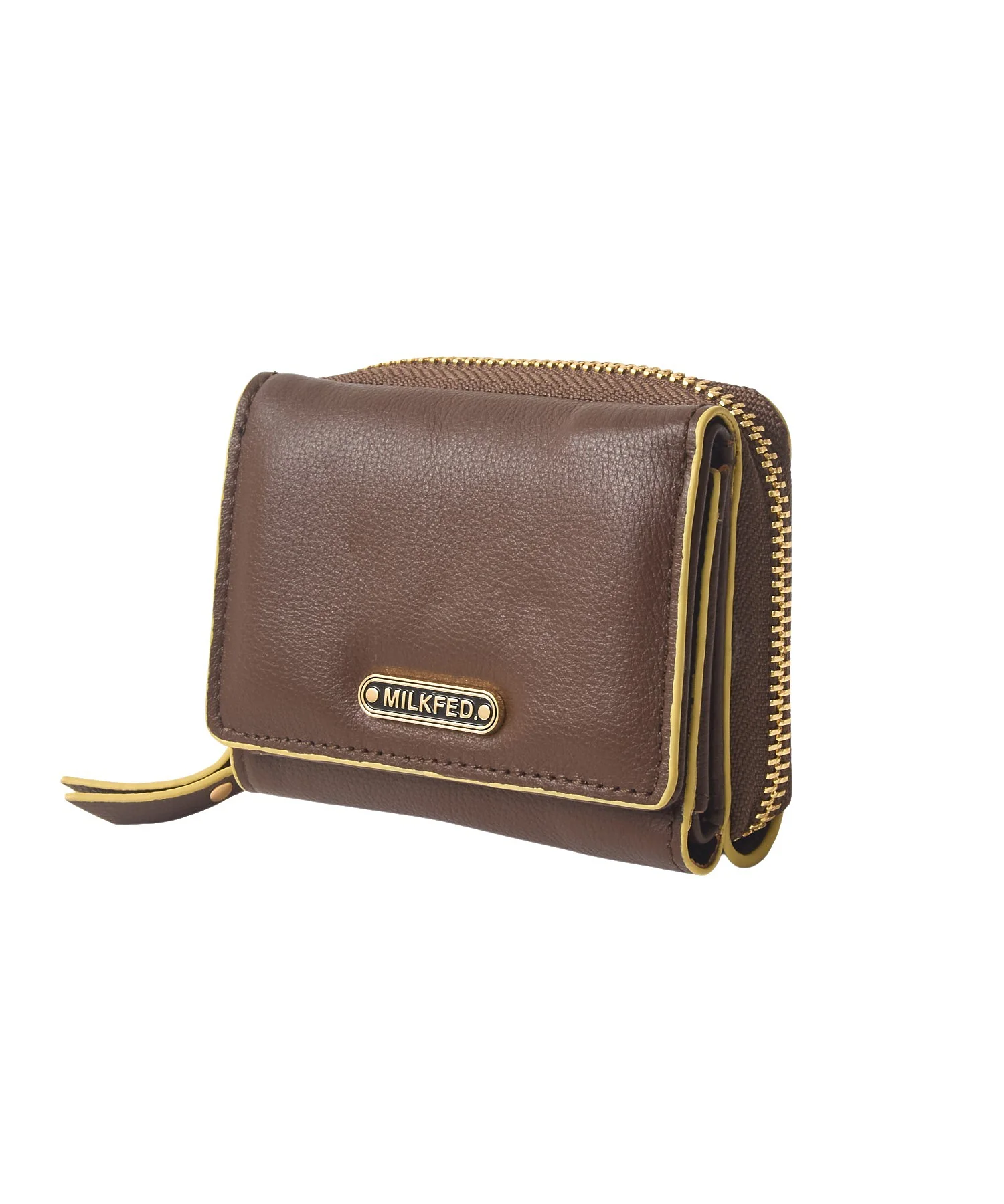 LOGO TRIFOLD LEATHER WALLET - Image 3