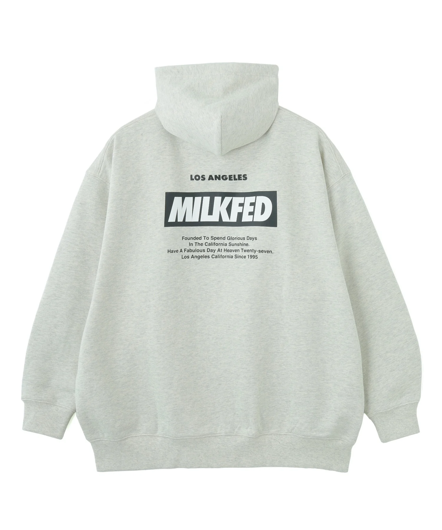 SLANT LOGO ZIP UP HOODIE - Image 2