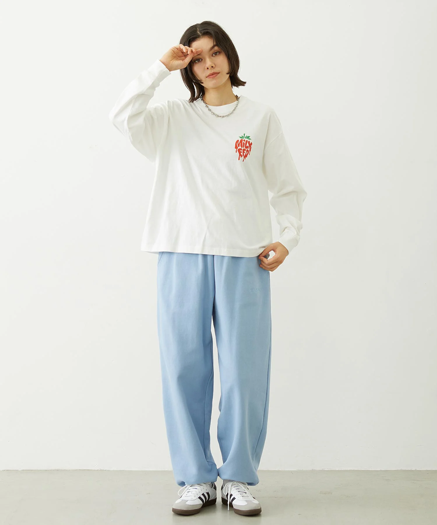 MELTY STRAWBERRY WIDE L/S TEE - Image 21