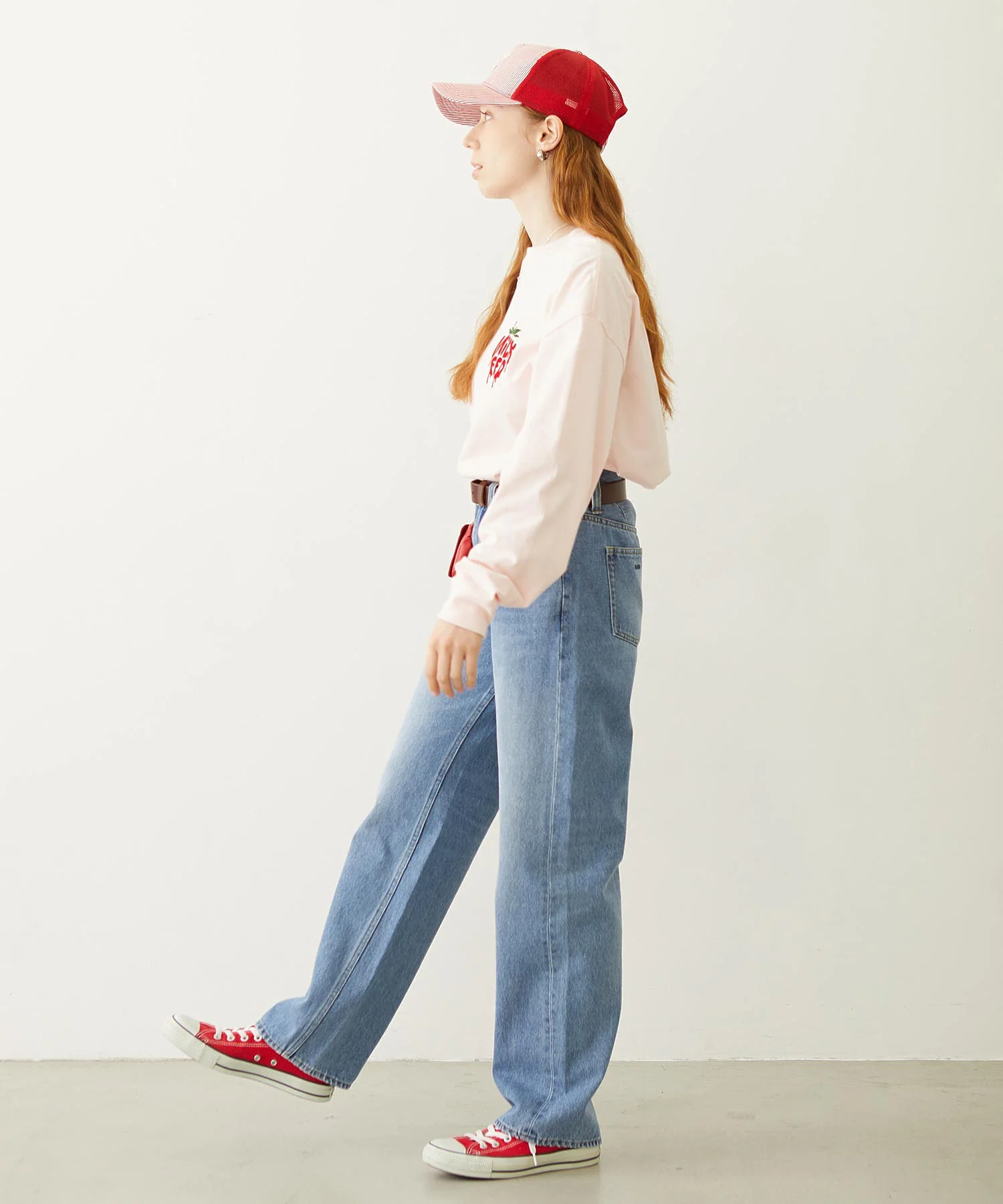MELTY STRAWBERRY WIDE L/S TEE - Image 9