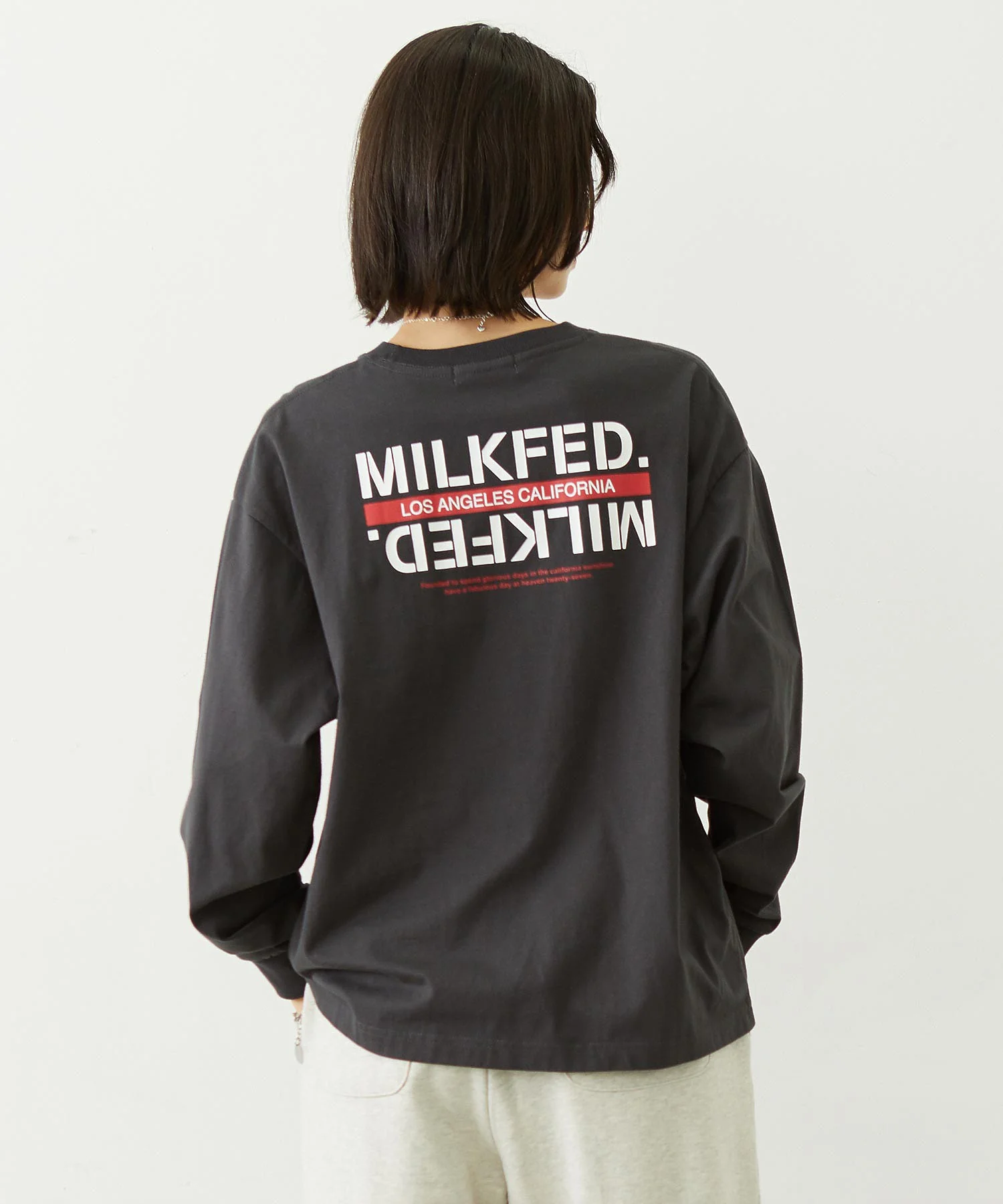 STENCIL CENTER LINE LOGO WIDE L/S TEE - Image 10