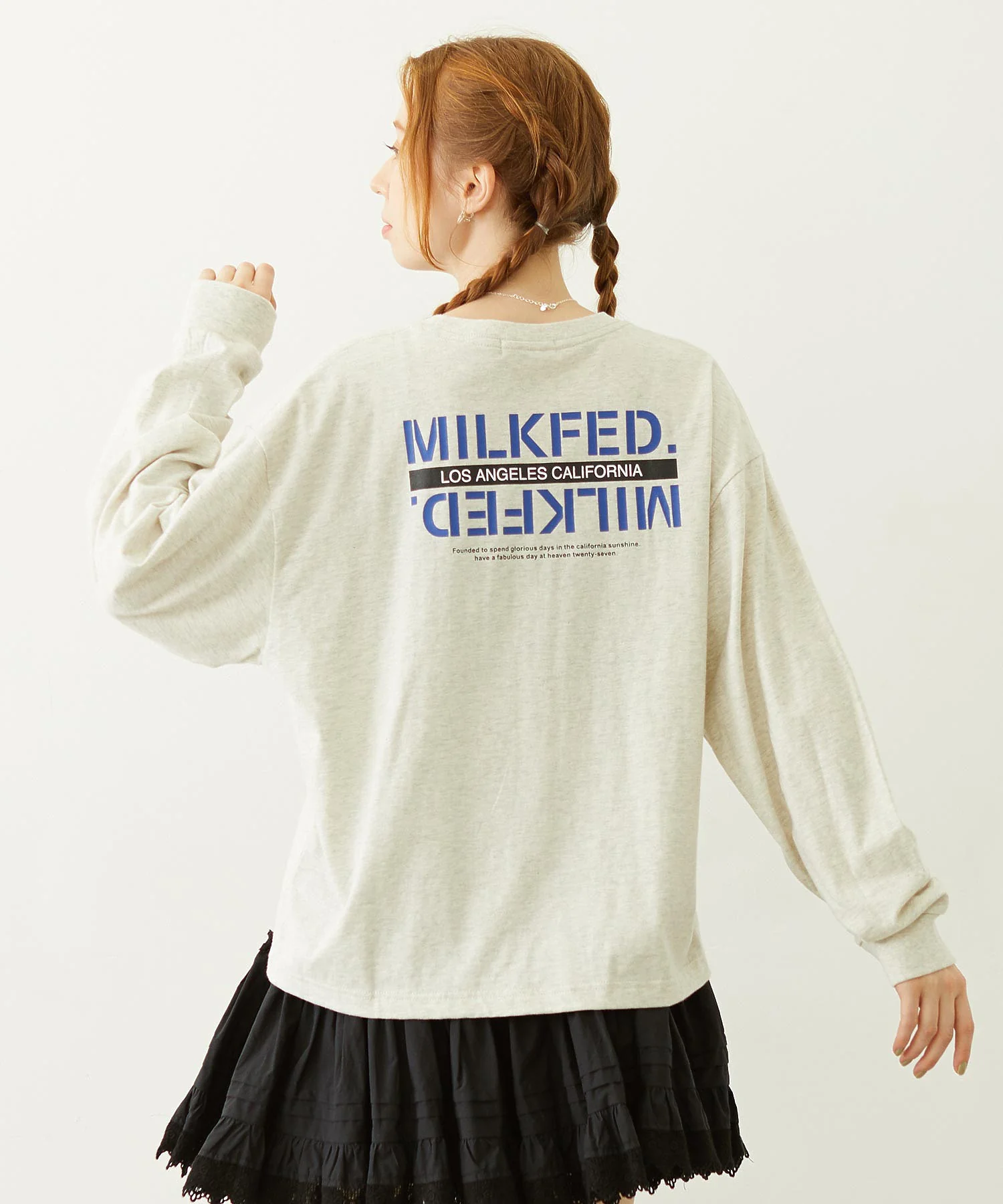 STENCIL CENTER LINE LOGO WIDE L/S TEE - Image 15