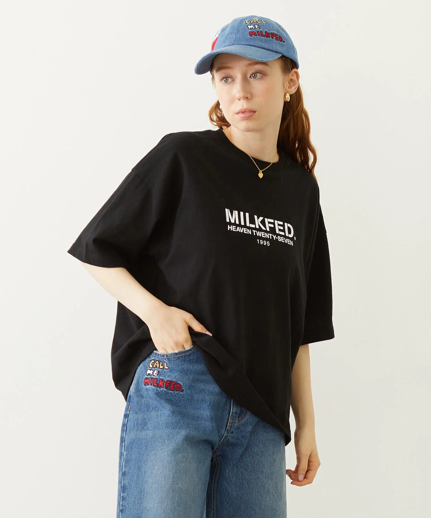 STENCIL LOGO WIDE S/S TEE - Image 2