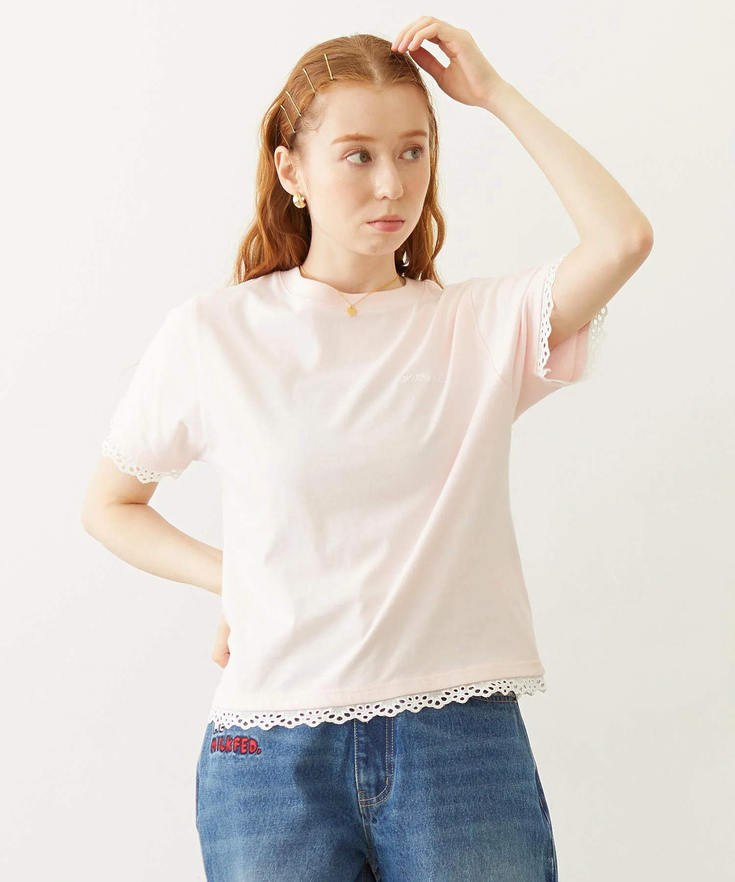 LACE S/S TEE - Image 3