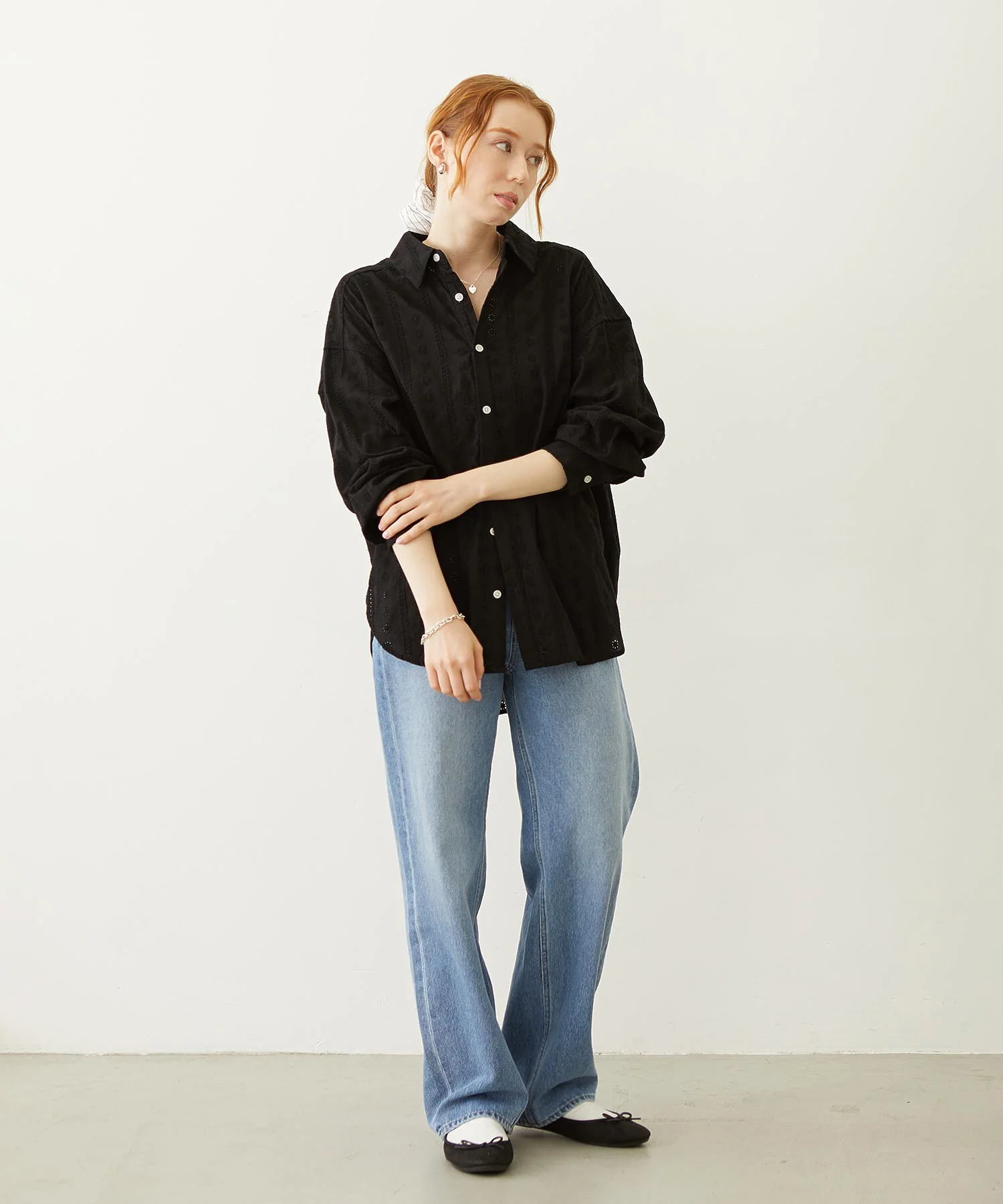2WAY OVERSIZED SHIRT - Image 36