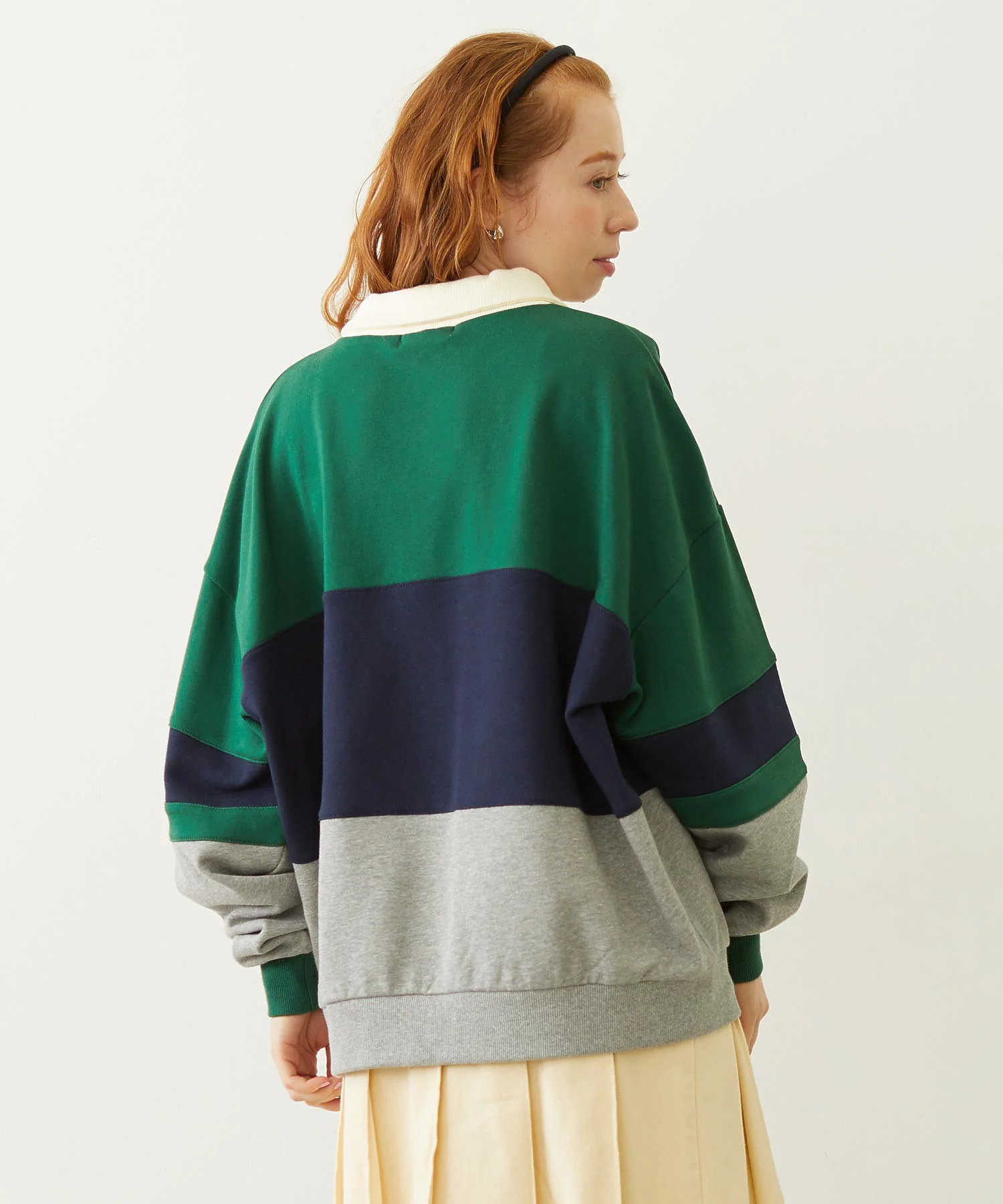 PANELED COLOR BLOCK TOP - Image 10