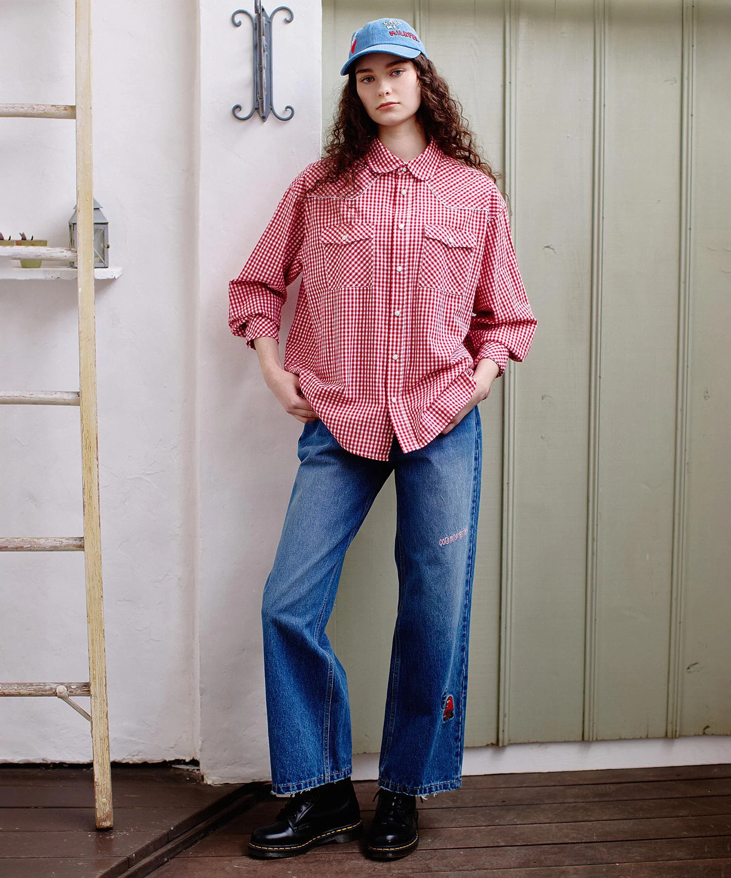 CHECKERED WESTERN SHIRT - Image 15