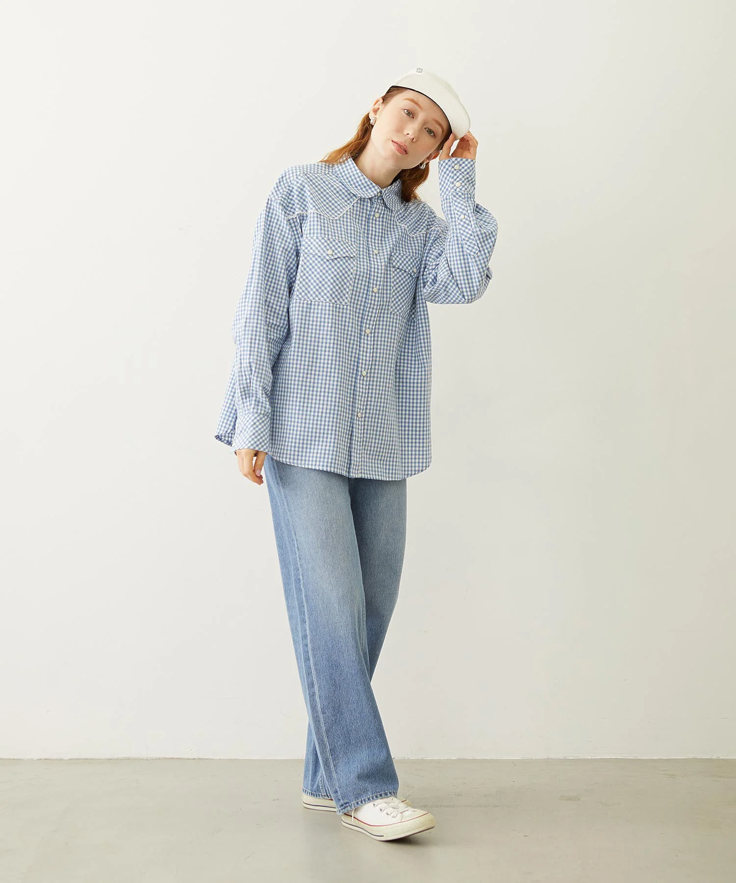 CHECKERED WESTERN SHIRT - Image 26