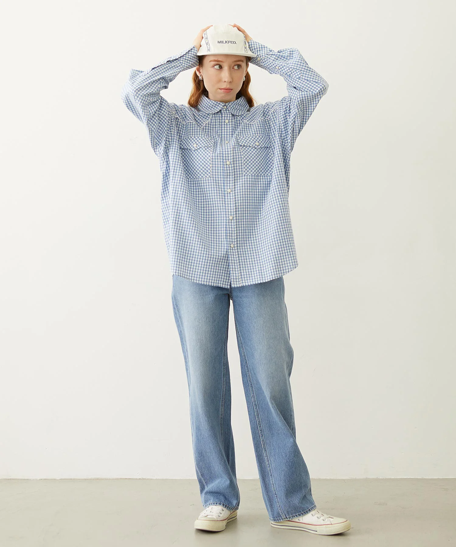 CHECKERED WESTERN SHIRT - Image 27