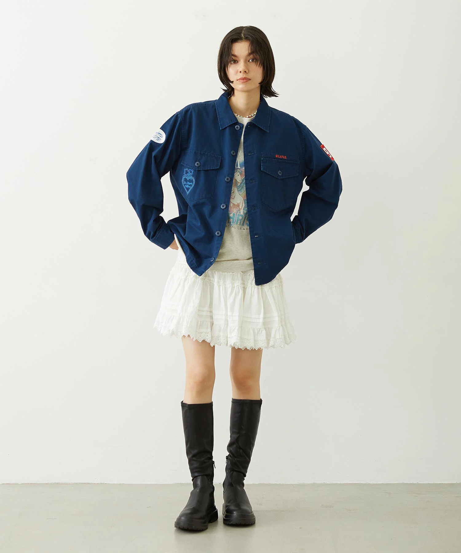 PATCHED UTILITY SHIRT - Image 15