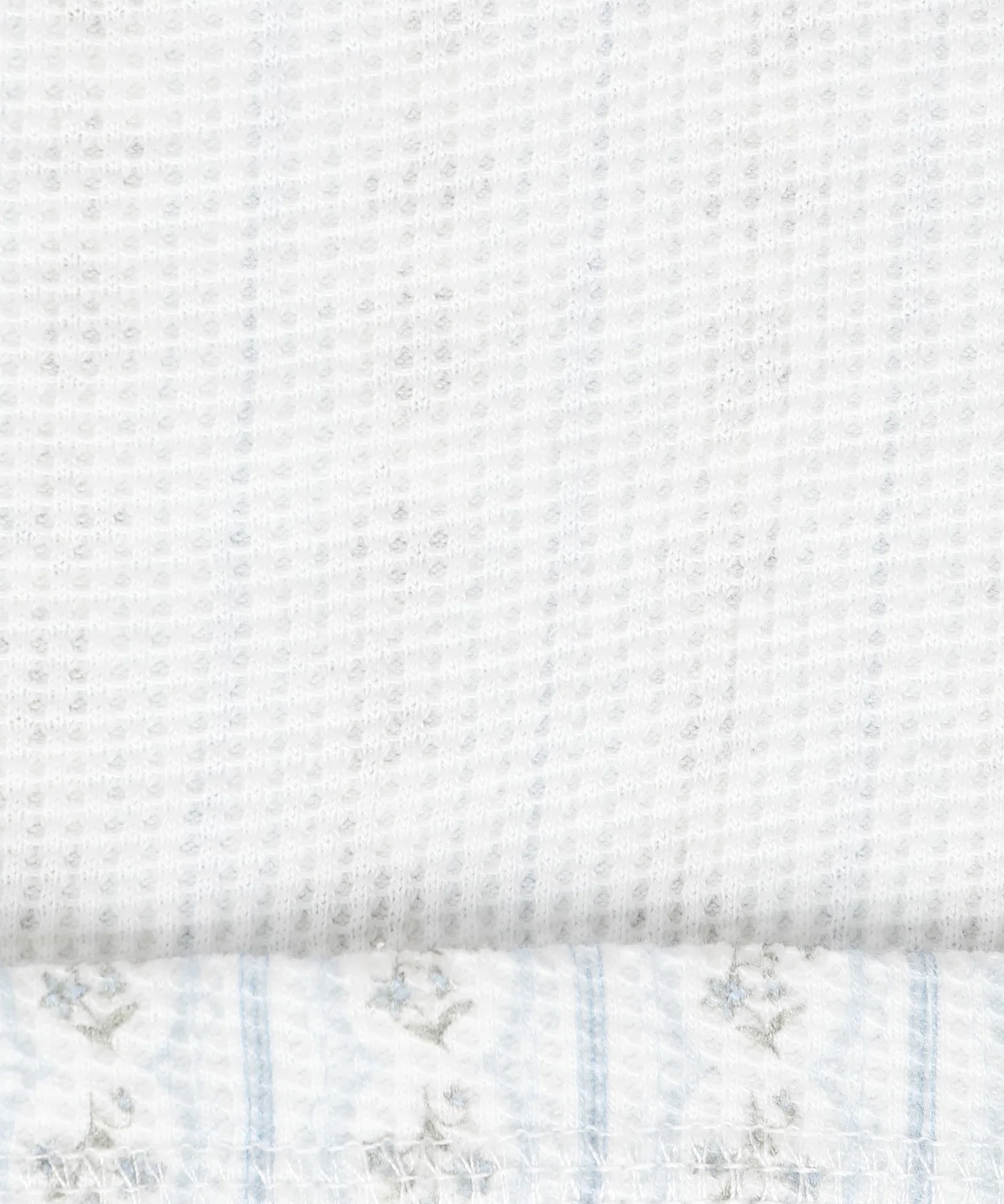 STRIPED FLOWER WAFFLE CARDIGAN - Image 49