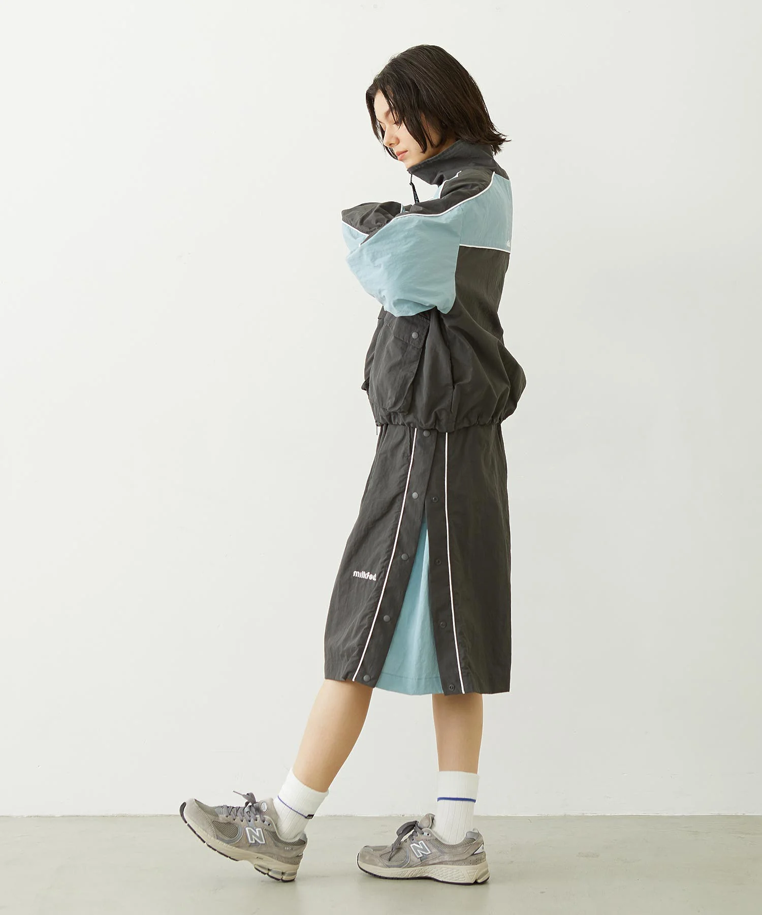 CUTOUT LOGO TRACK JACKET - Image 22