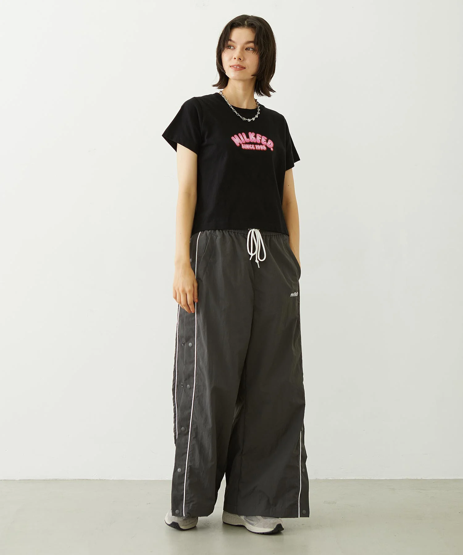 CUTOUT LOGO TRACK PANTS - Image 13