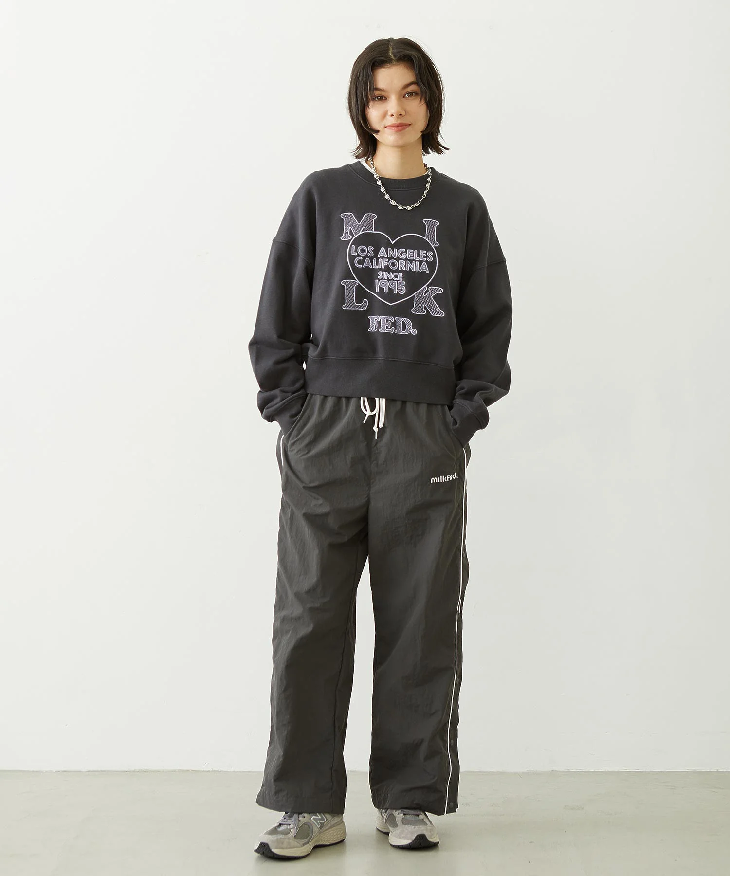 CUTOUT LOGO TRACK PANTS - Image 17