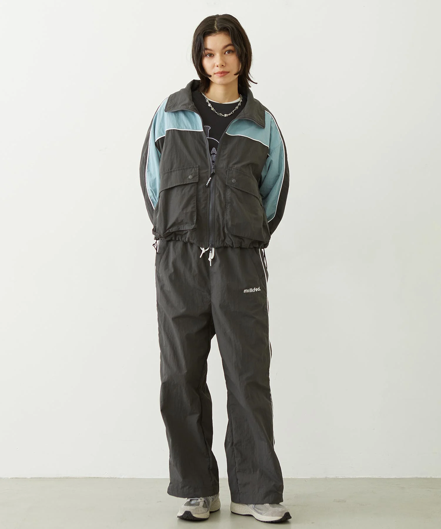 CUTOUT LOGO TRACK PANTS - Image 18