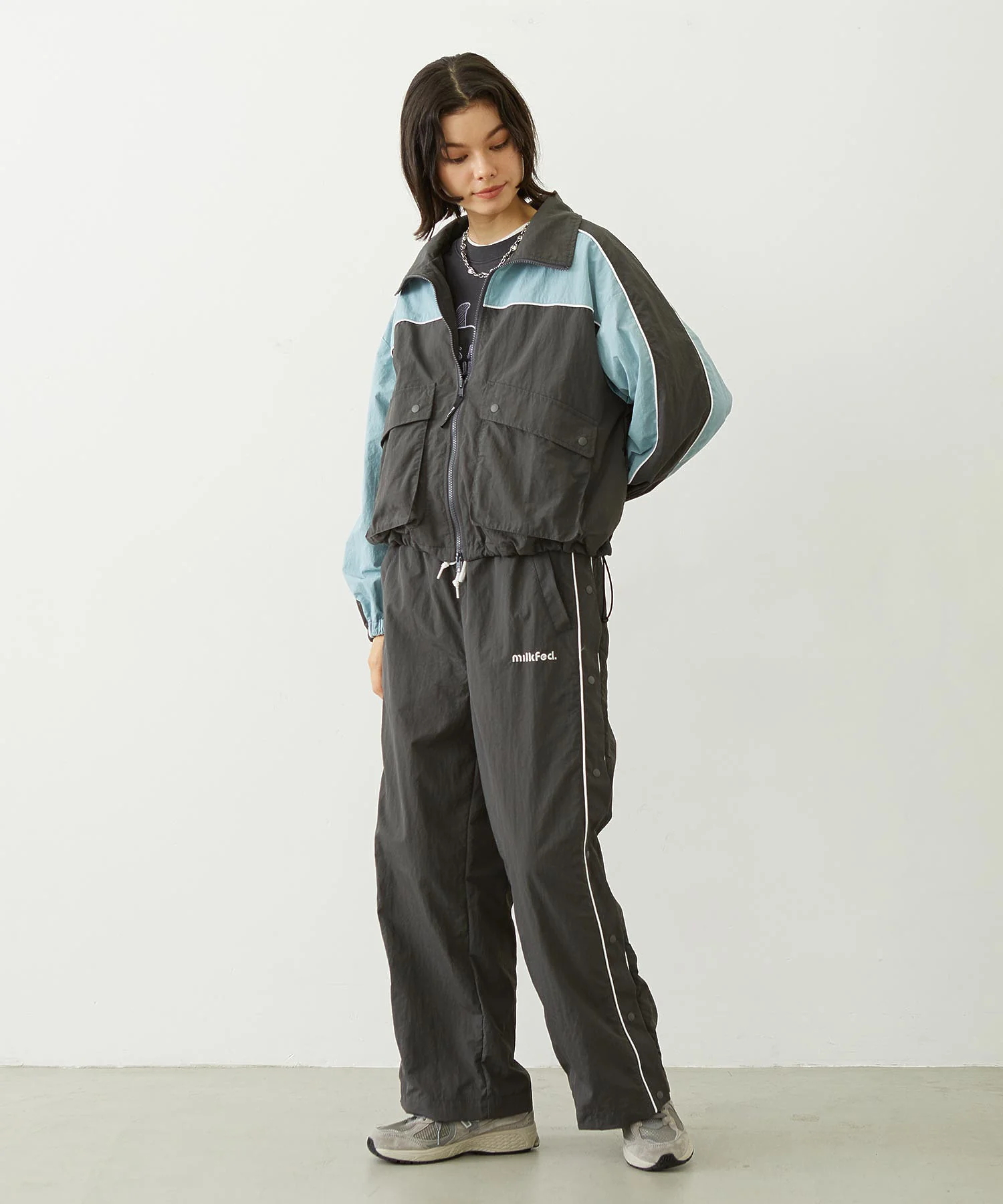 CUTOUT LOGO TRACK PANTS - Image 19