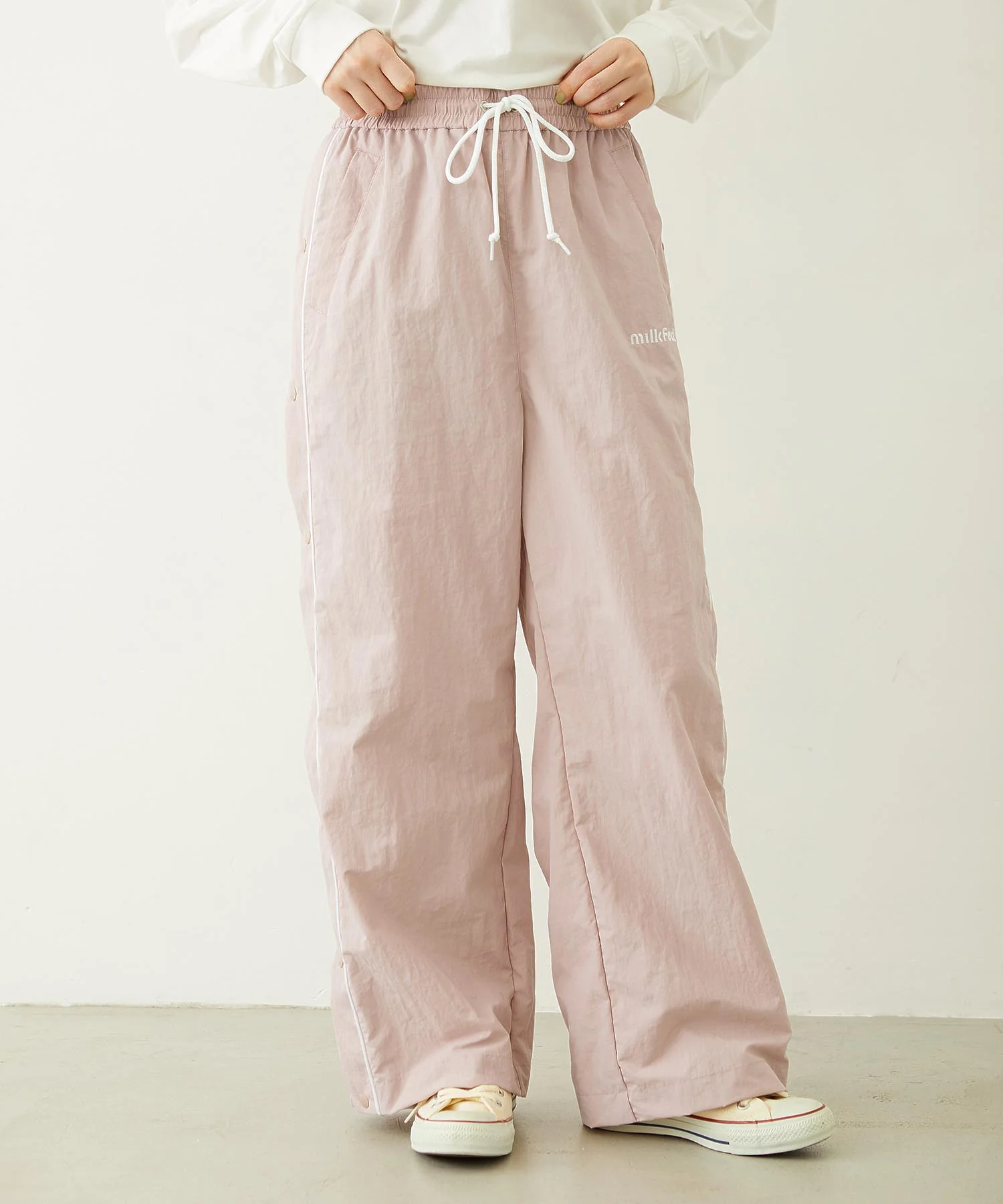 CUTOUT LOGO TRACK PANTS - Image 2