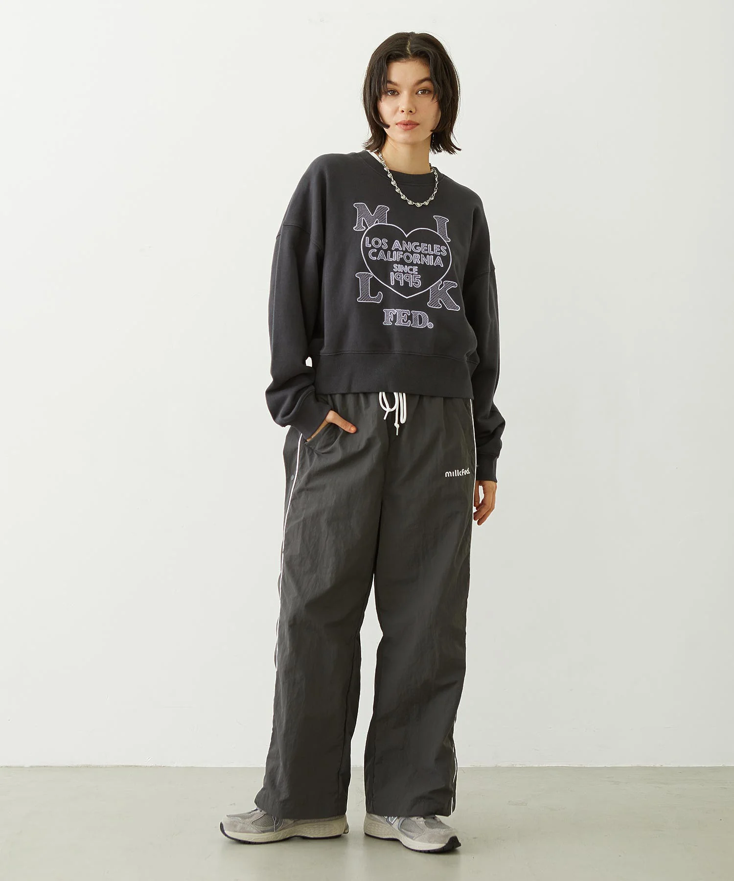 CUTOUT LOGO TRACK PANTS - Image 21