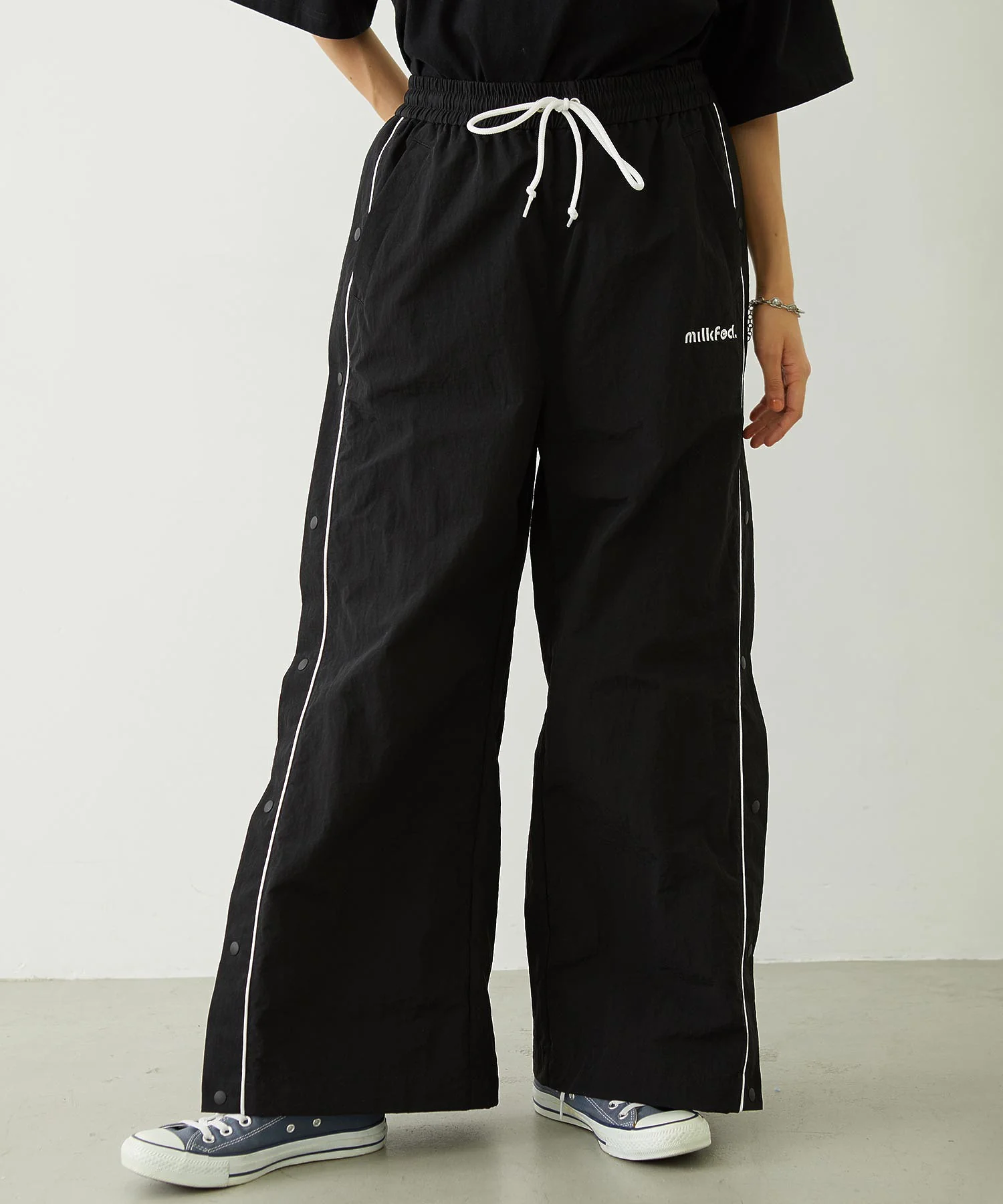 CUTOUT LOGO TRACK PANTS - Image 3