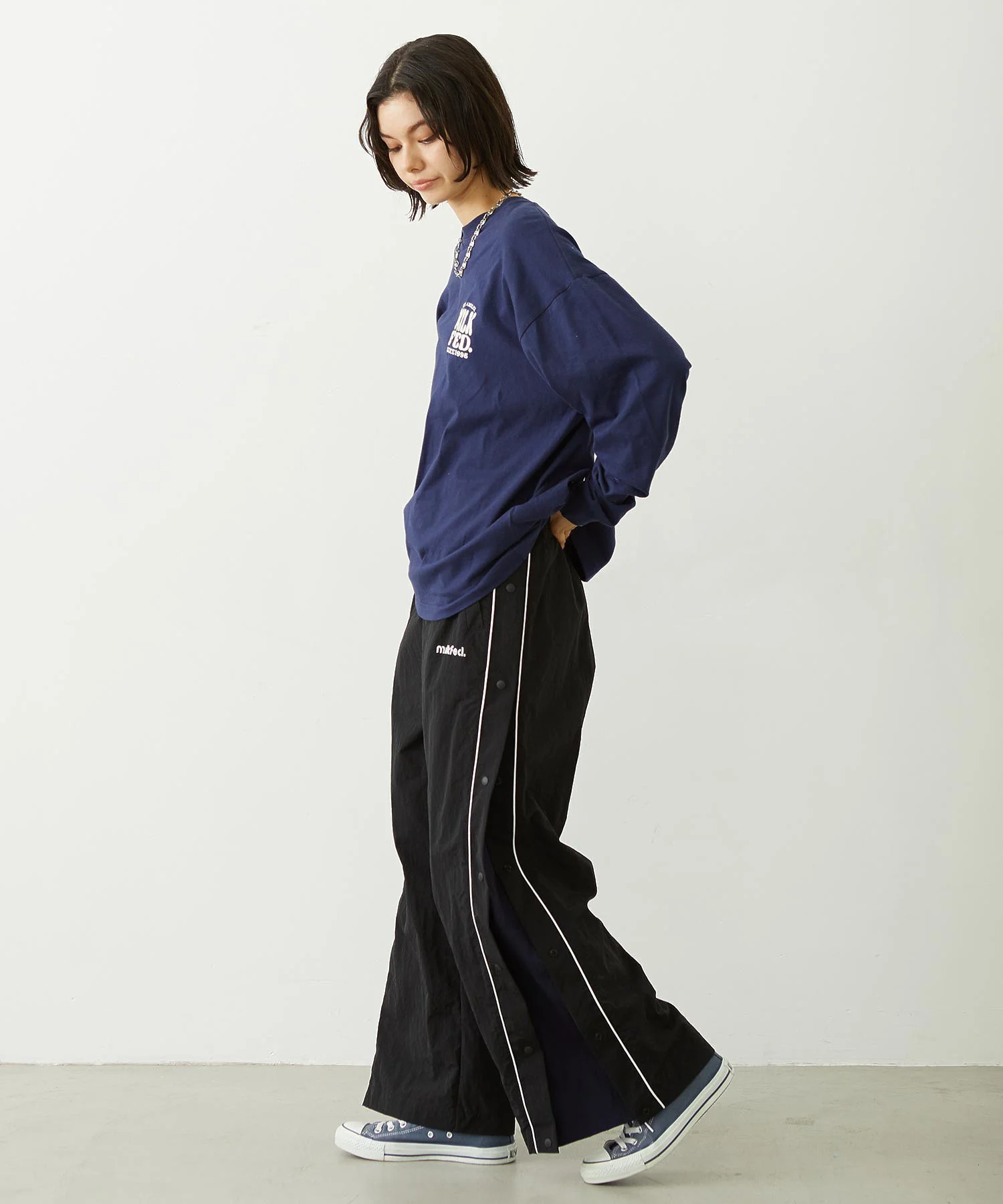 CUTOUT LOGO TRACK PANTS - Image 34