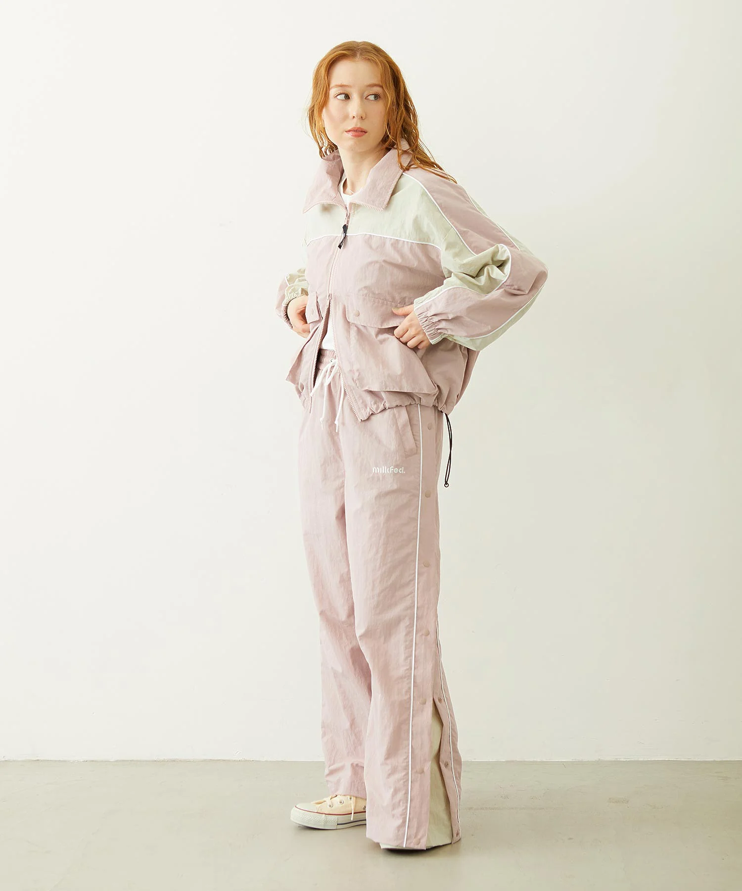 CUTOUT LOGO TRACK PANTS - Image 47