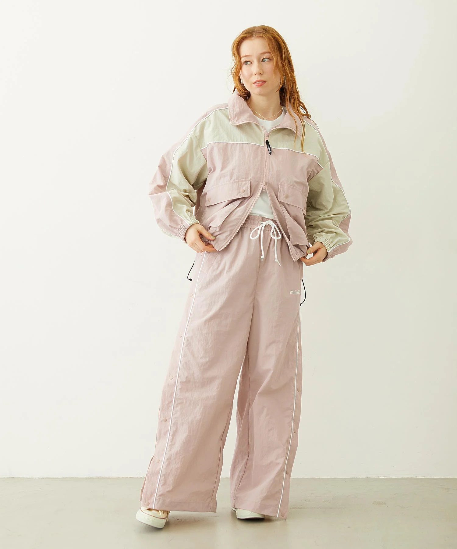 CUTOUT LOGO TRACK PANTS - Image 48