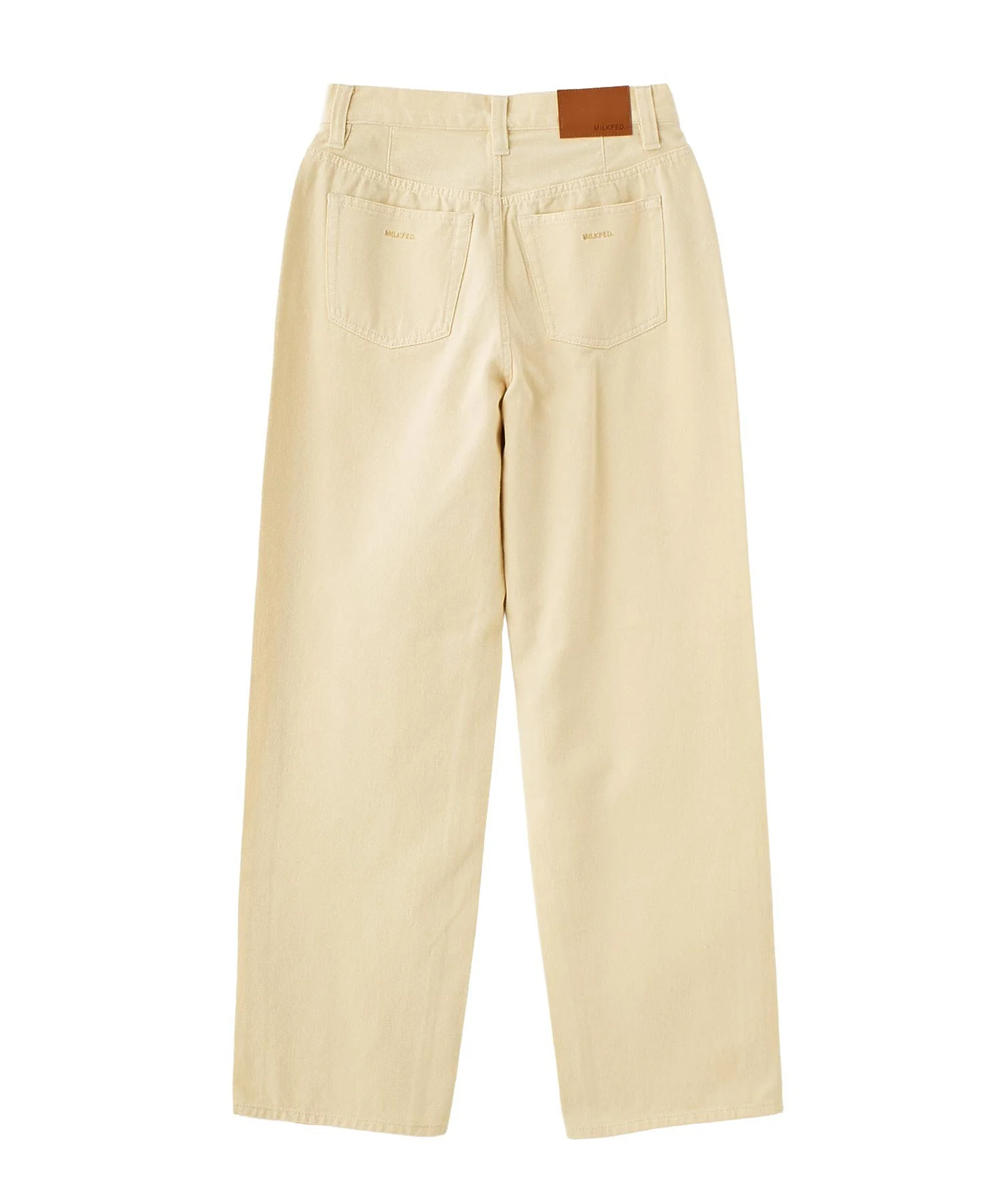 MILKFED. EMBROIDERED DENIM PANTS - Image 76