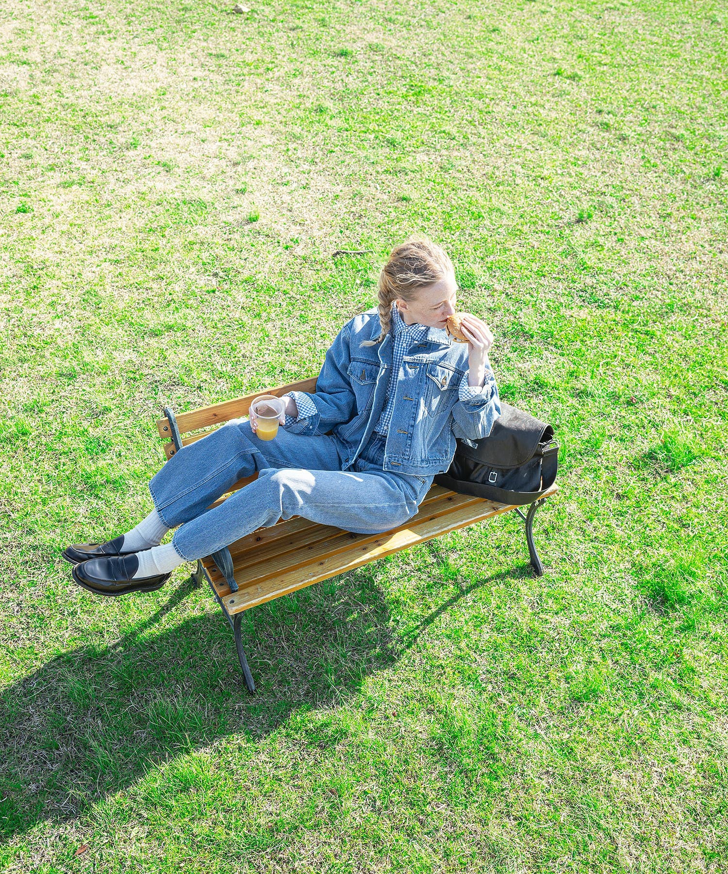 MILKFED. EMBROIDERED DENIM PANTS - Image 96