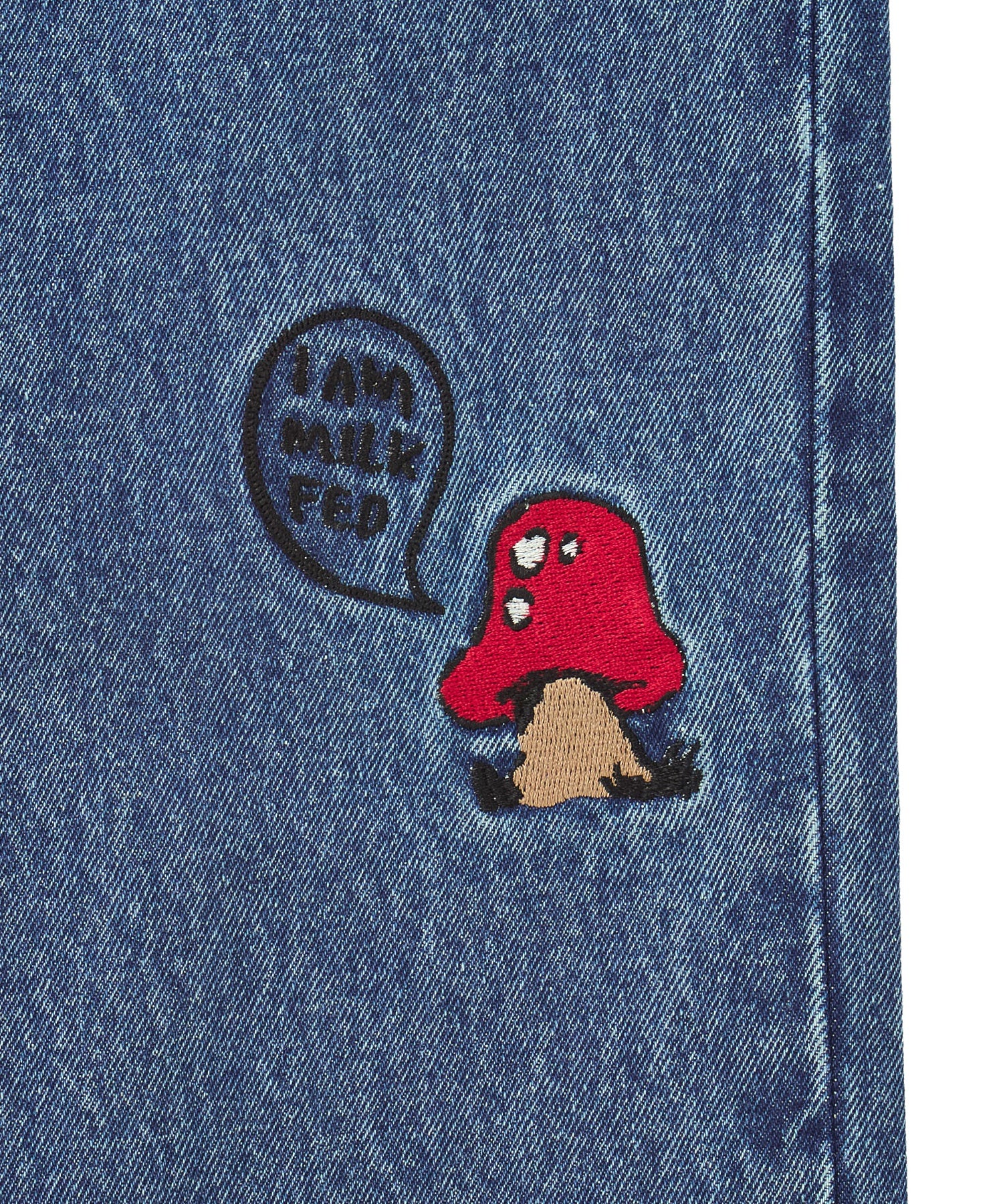 DOODLE EMBROIDERED DENIM PANTS - Image 48