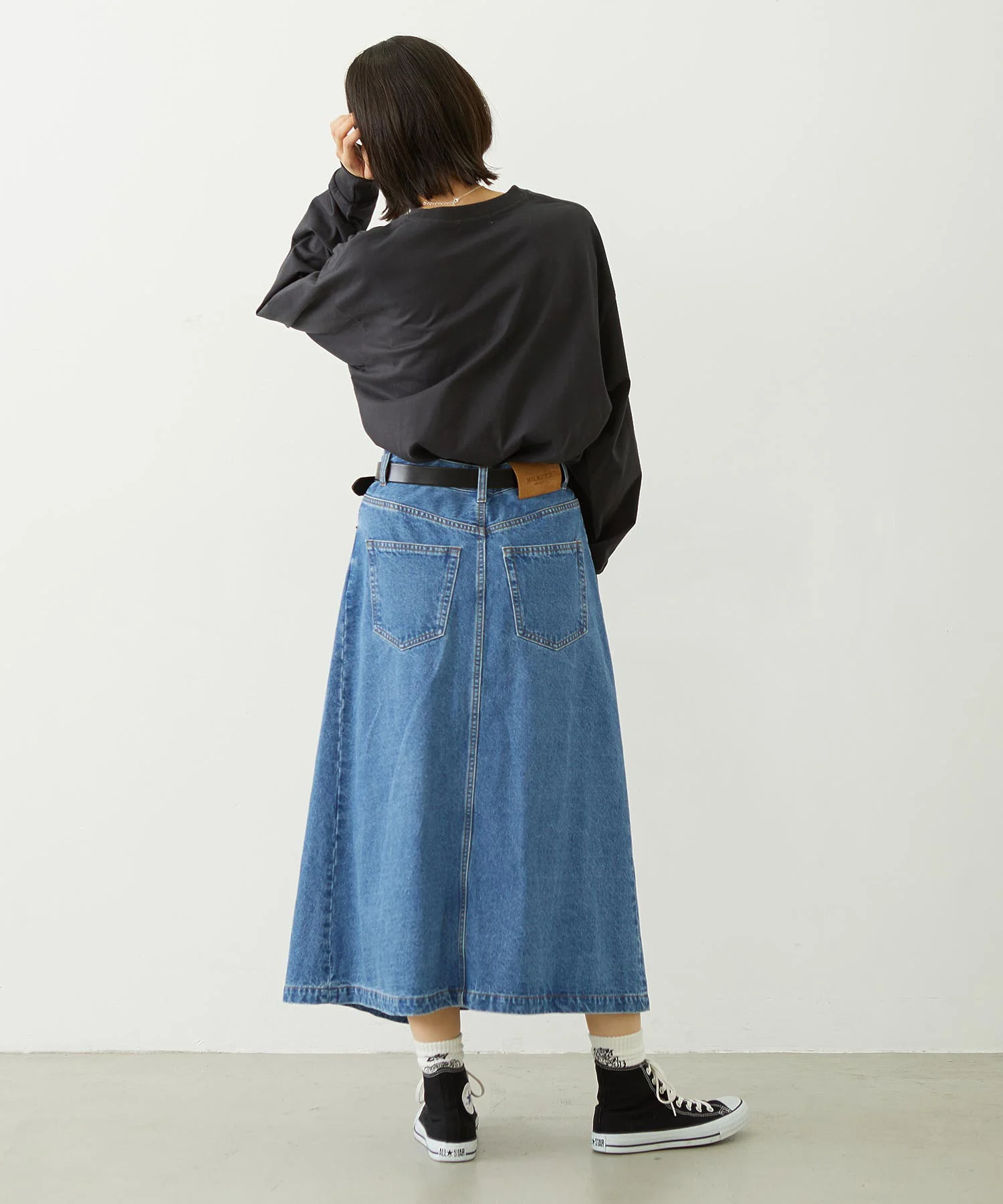 ASYMMETRICAL LONG SKIRT - Image 32